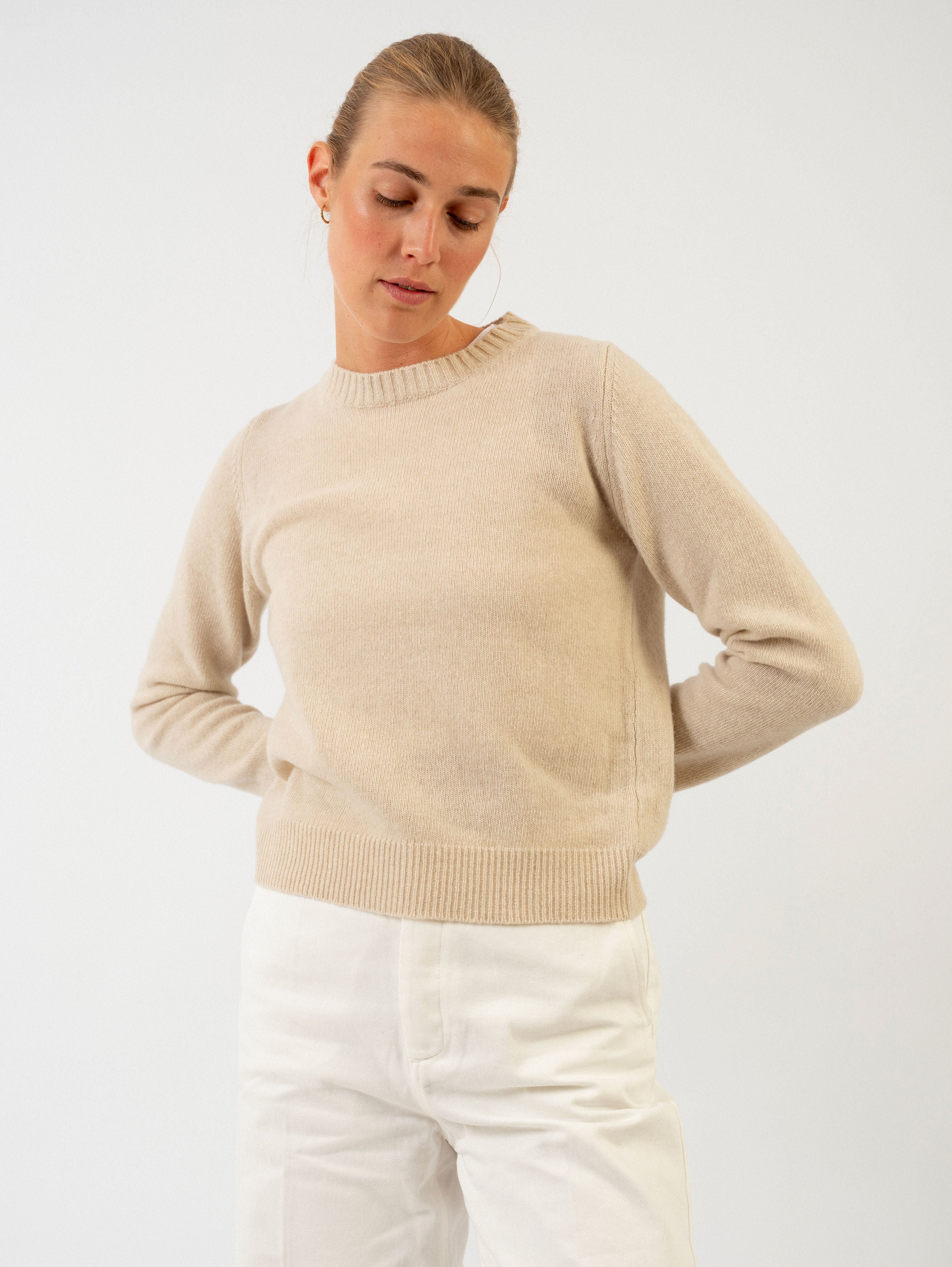 THERESA SWEATER IN BUTTERMILK