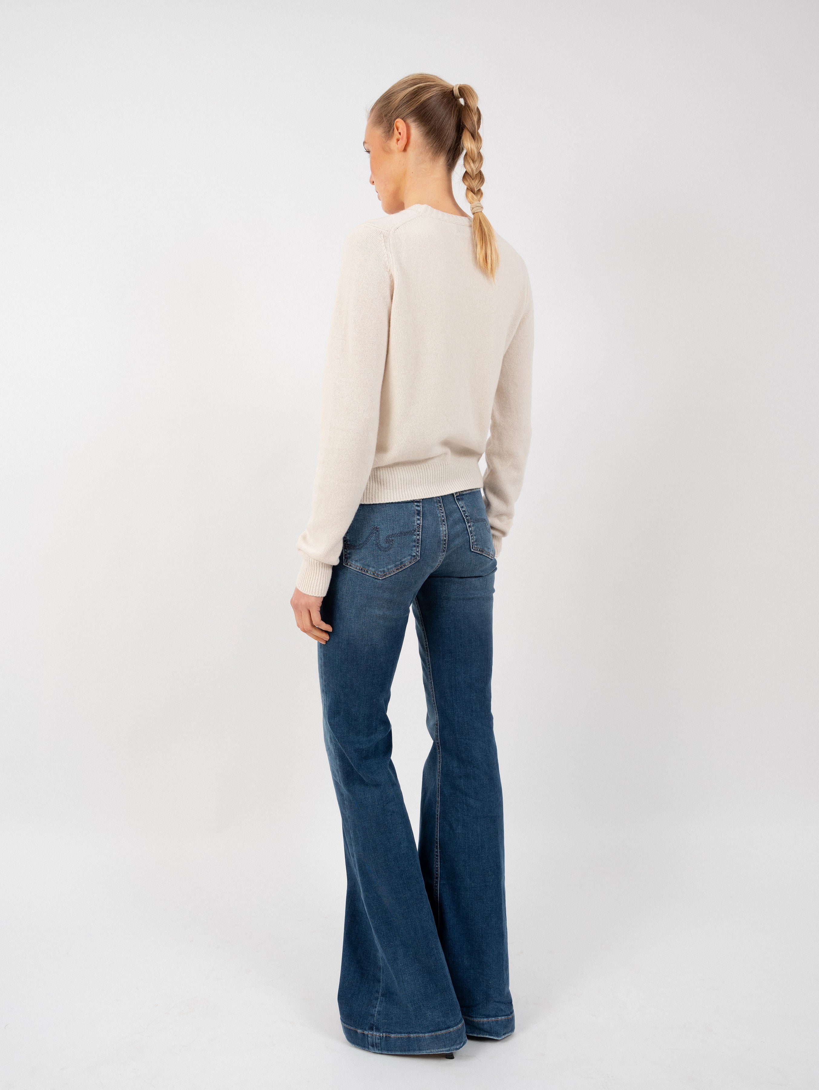 THERESA SWEATER IN VANILLA