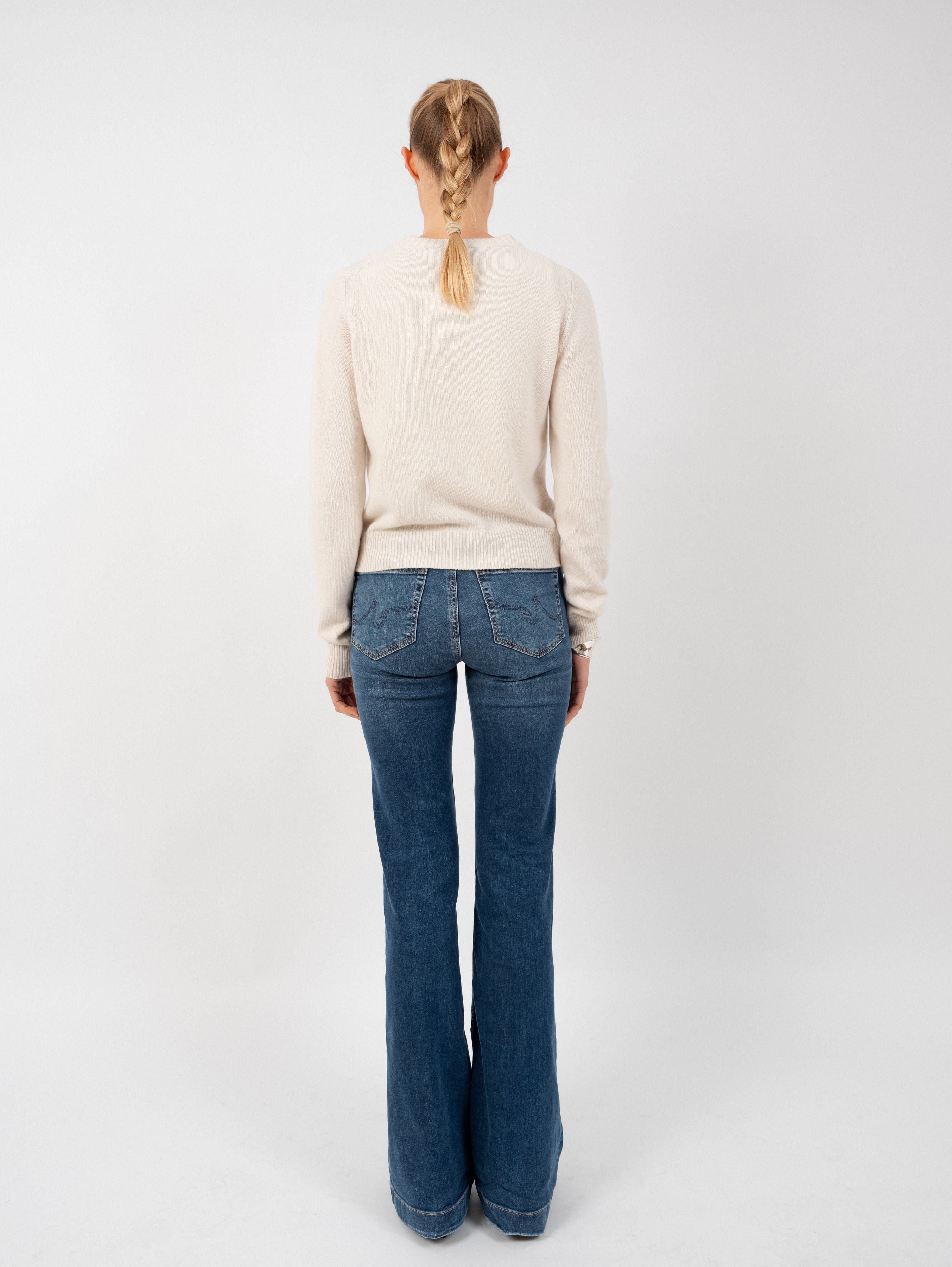 THERESA SWEATER IN VANILLA