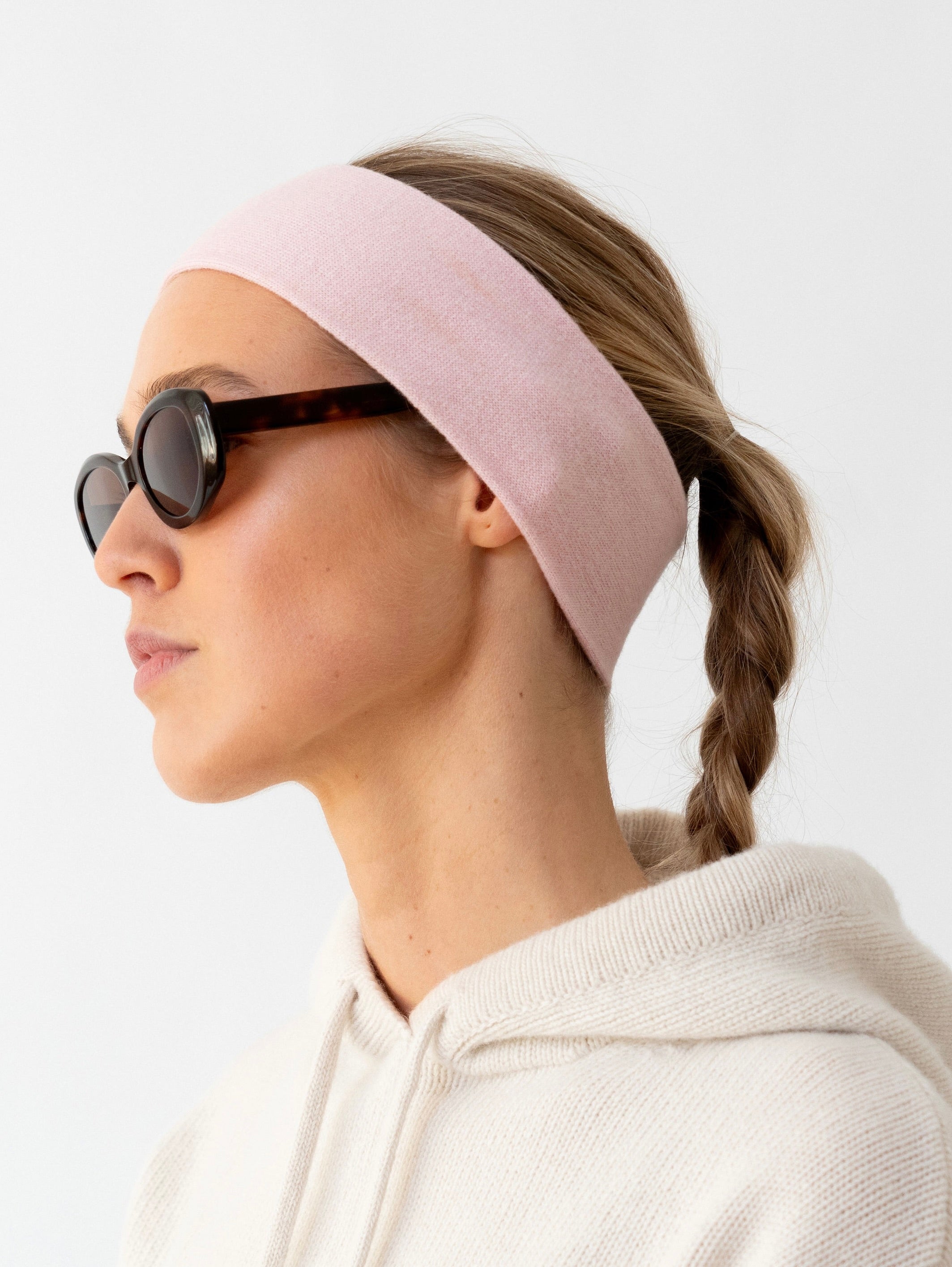 BONDI HEADBAND IN PILATES PINK