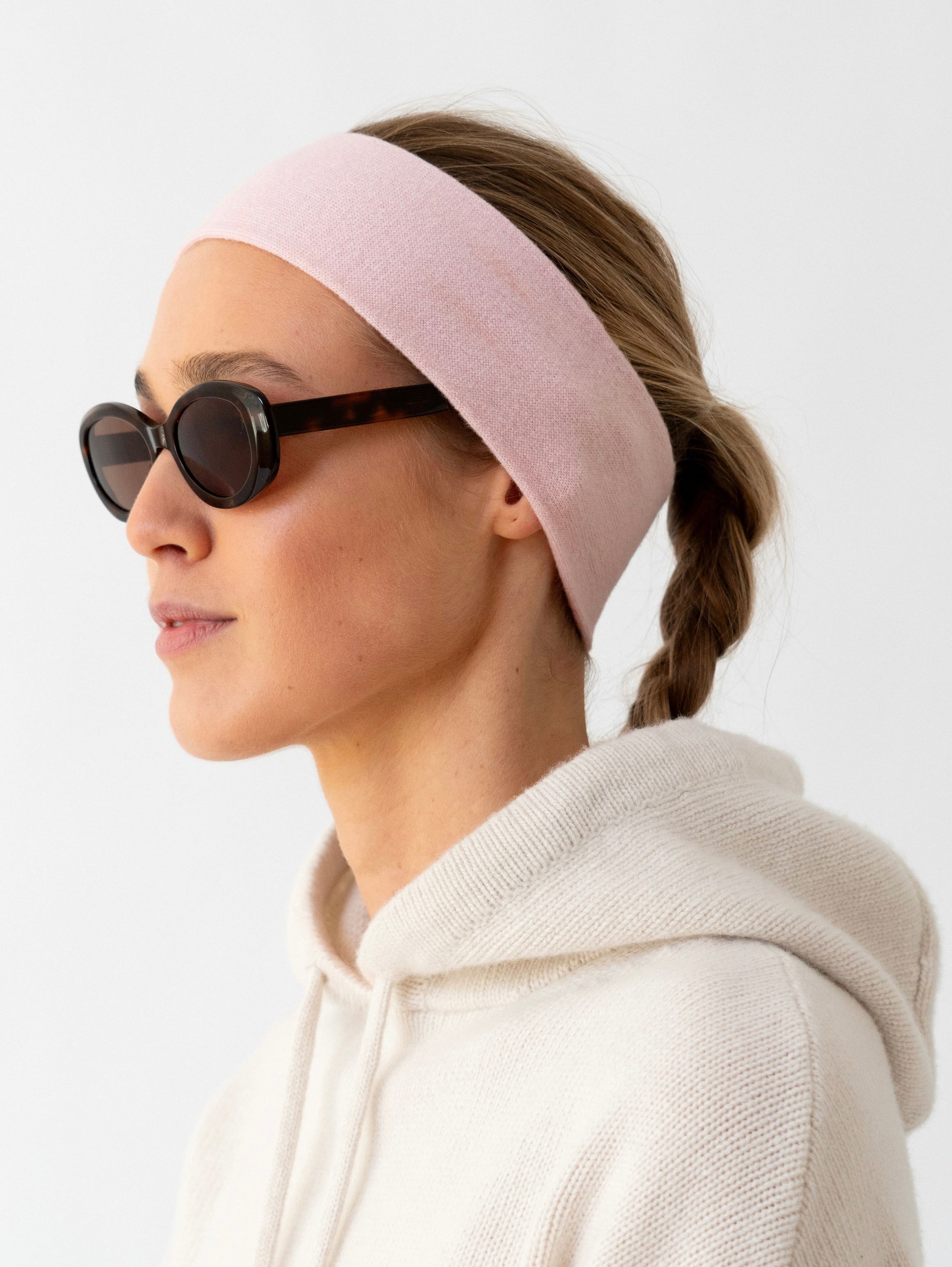 BONDI HEADBAND IN PILATES PINK