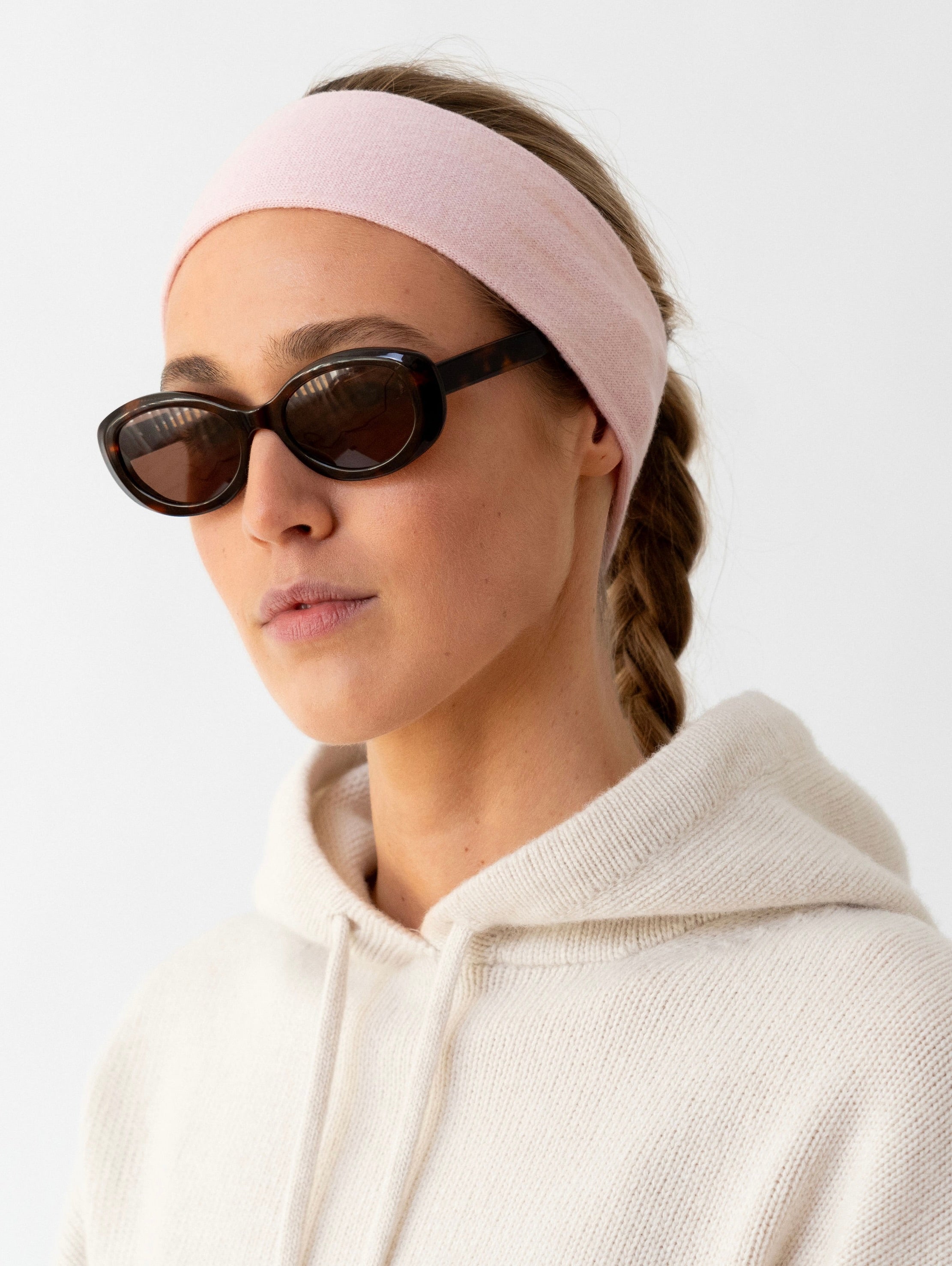 BONDI HEADBAND IN PILATES PINK