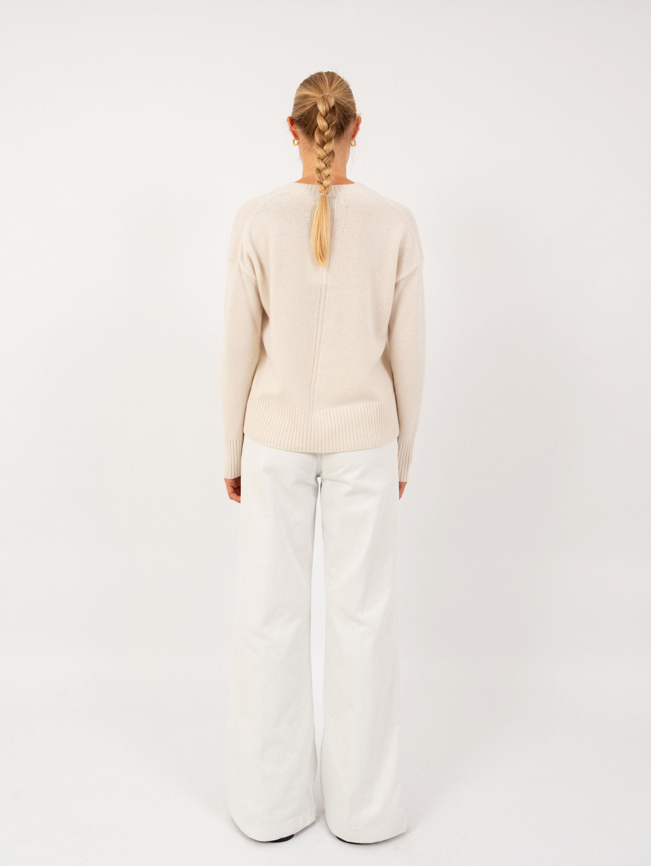 VALERIE SWEATER IN VANILLA