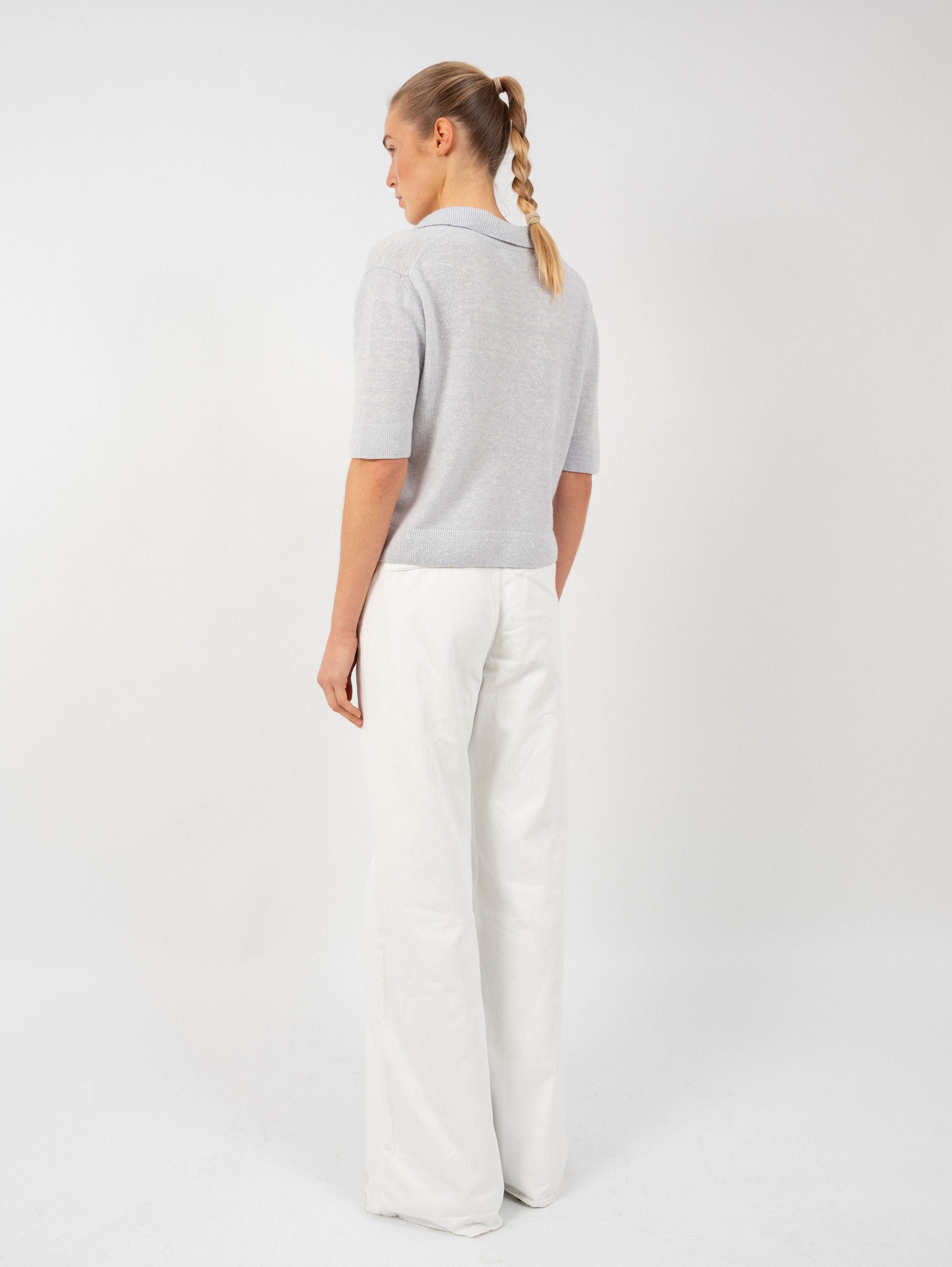 WILMA POLO IN SKY BLUE
