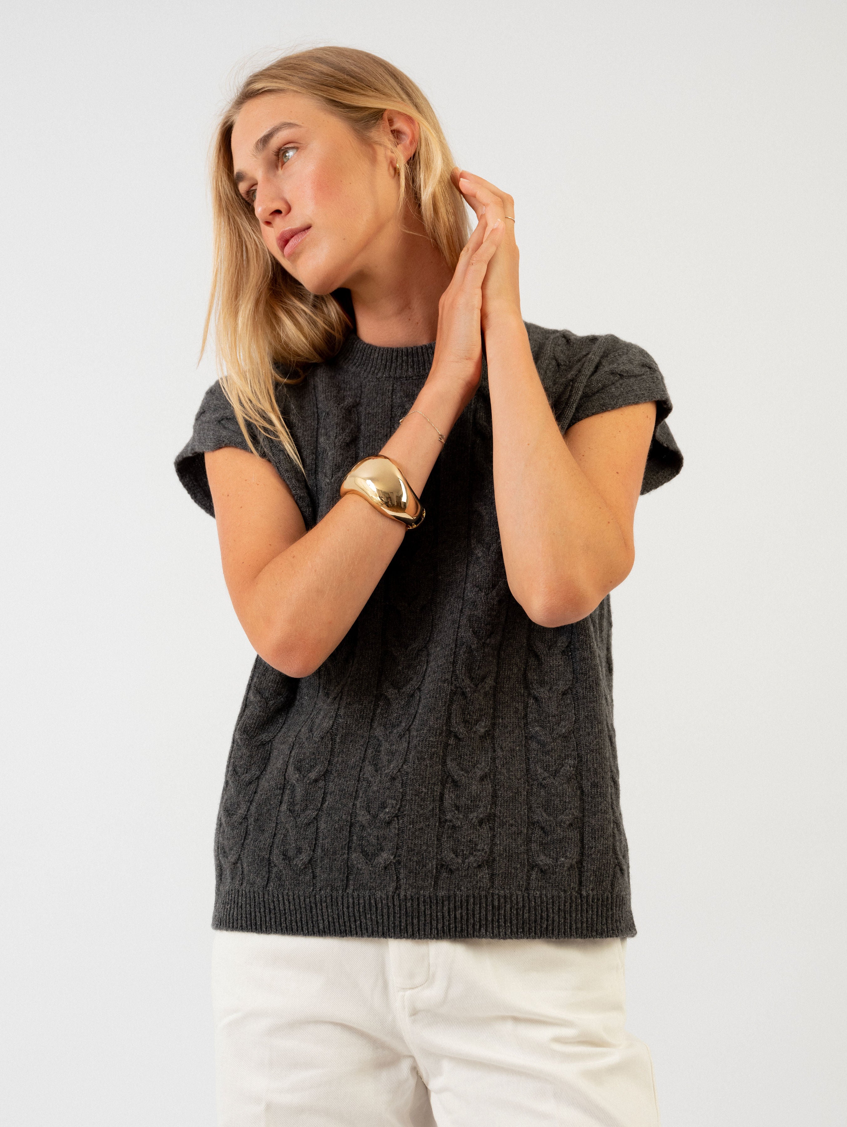 ZAZIE SWEATER IN SHADOW