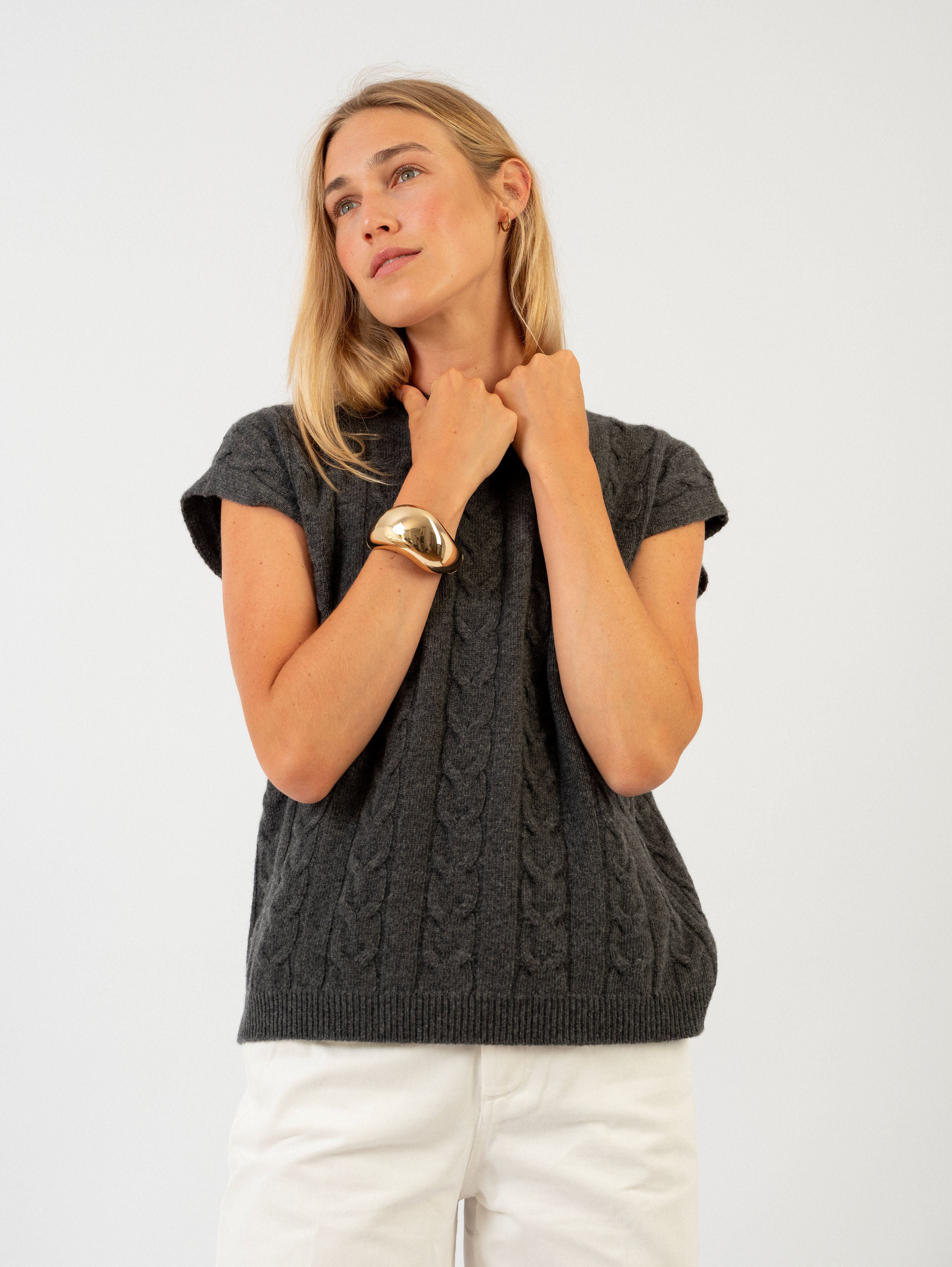 ZAZIE SWEATER IN SHADOW