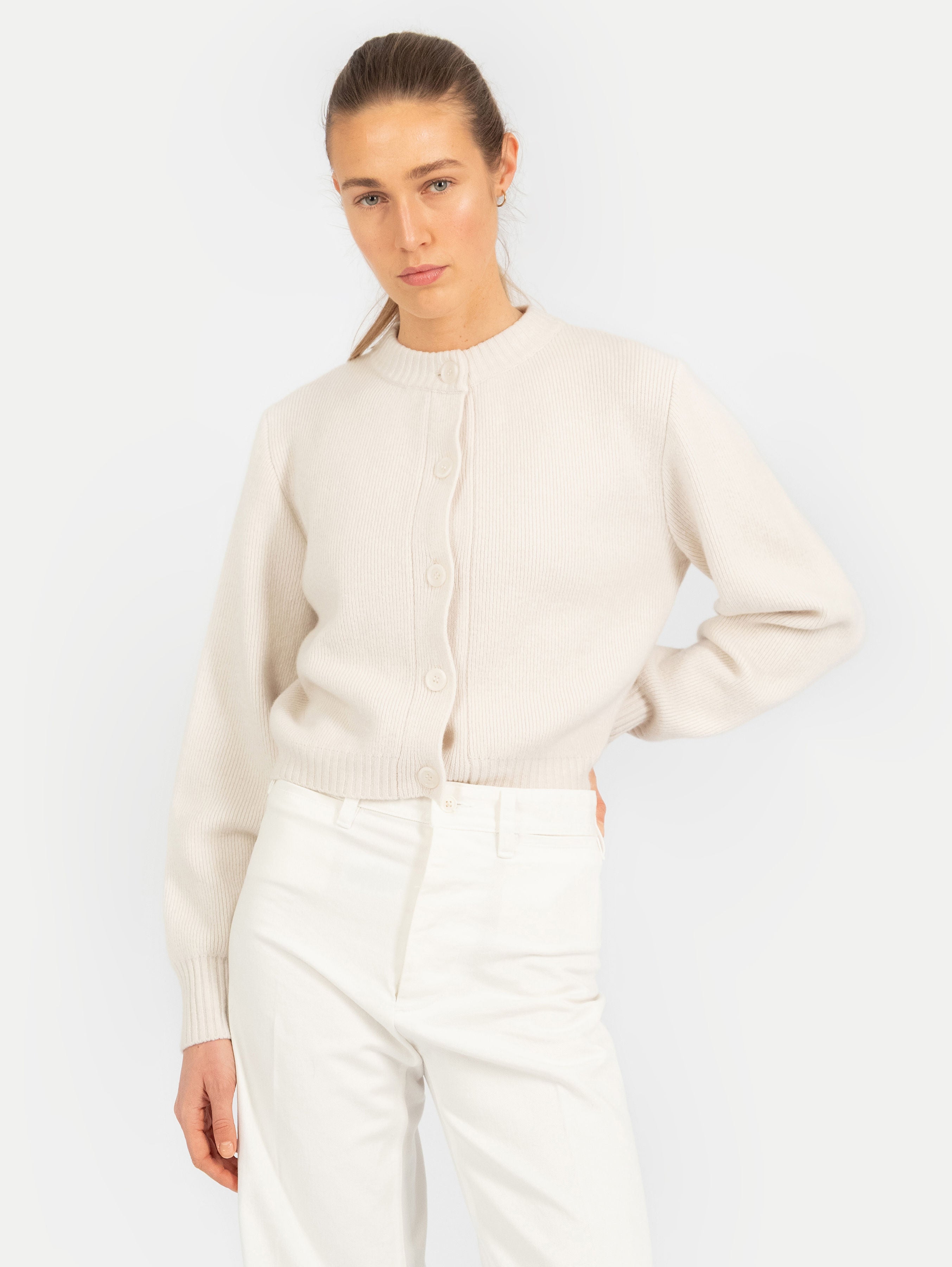 VIVIAN CARDIGAN IN VANILLA