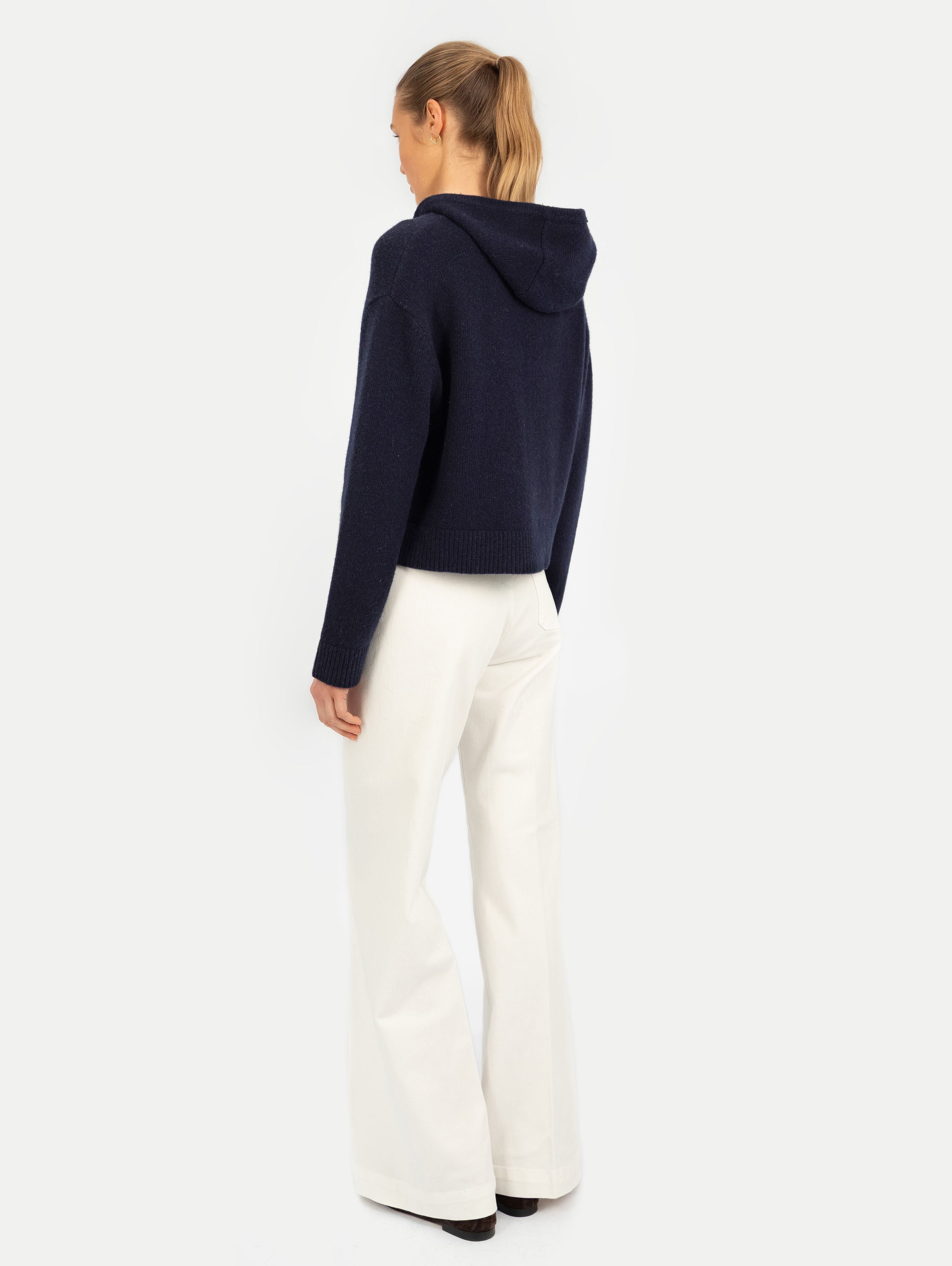 JO ZIP JACKET IN DEEP BLUE