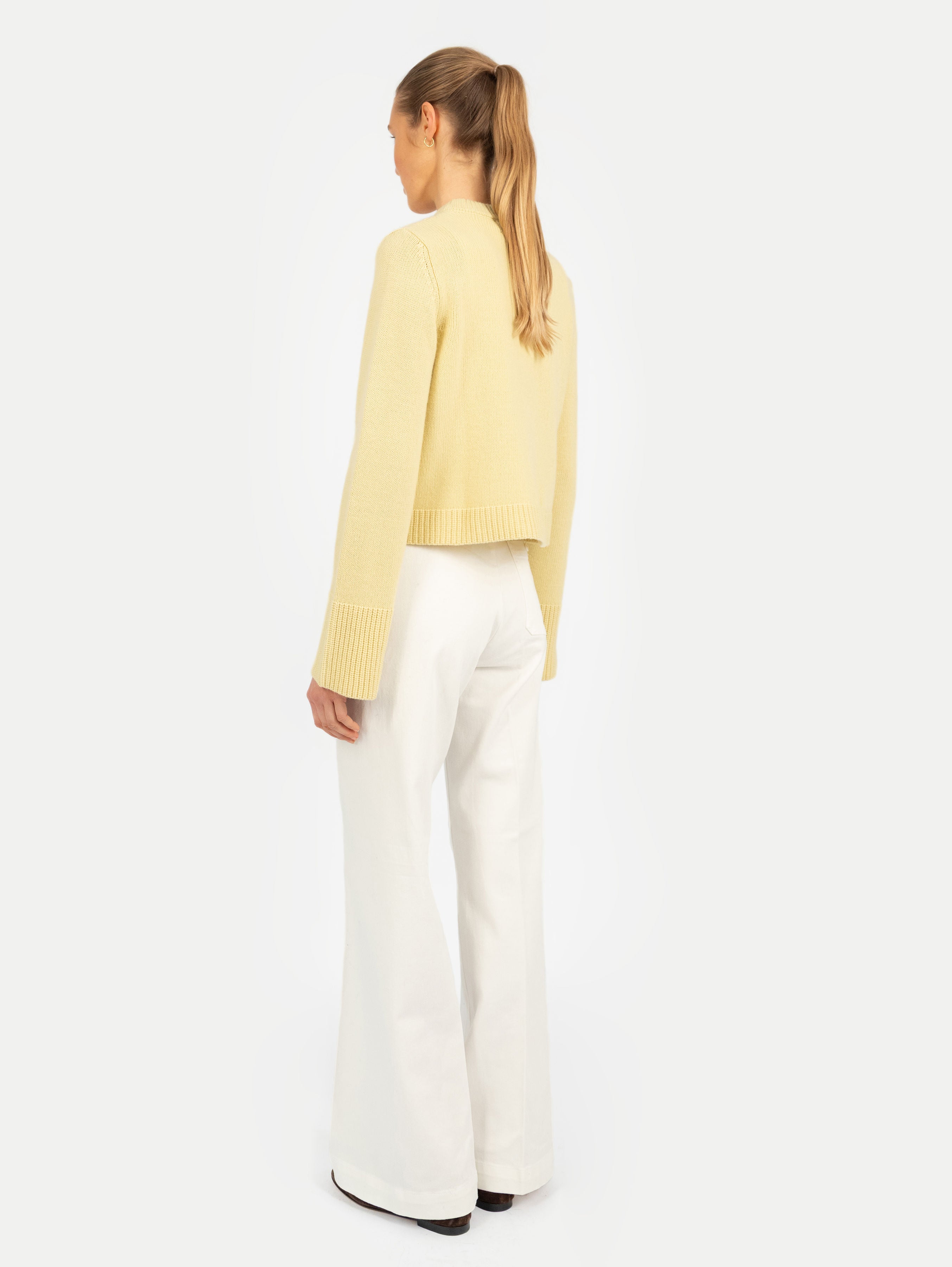 LILLY CARDIGAN IN LIME