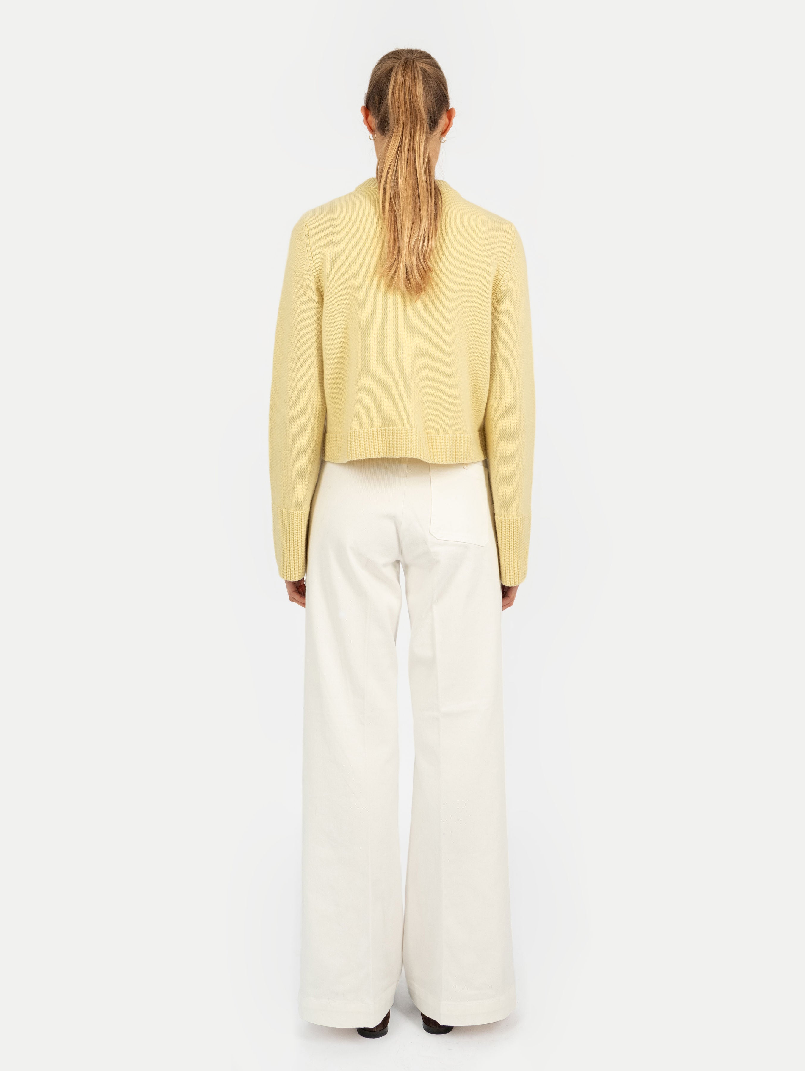 LILLY CARDIGAN IN LIME