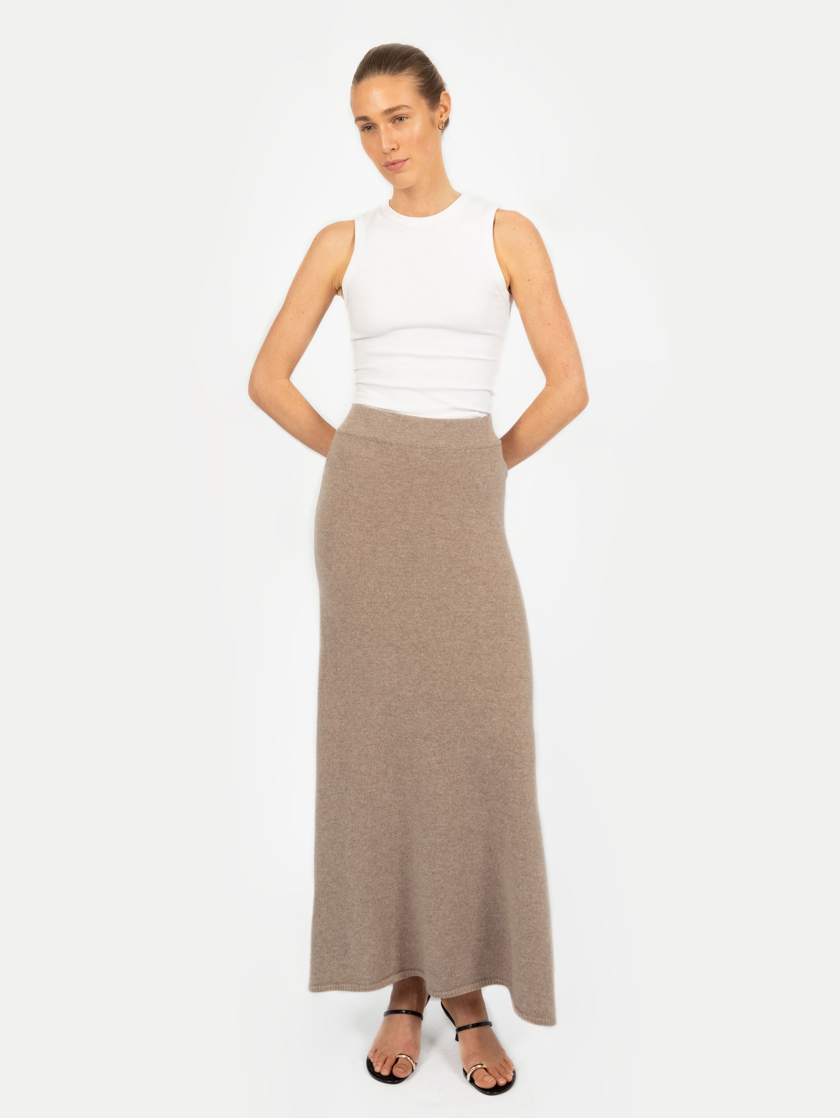 COSIMA SKIRT IN WOOD