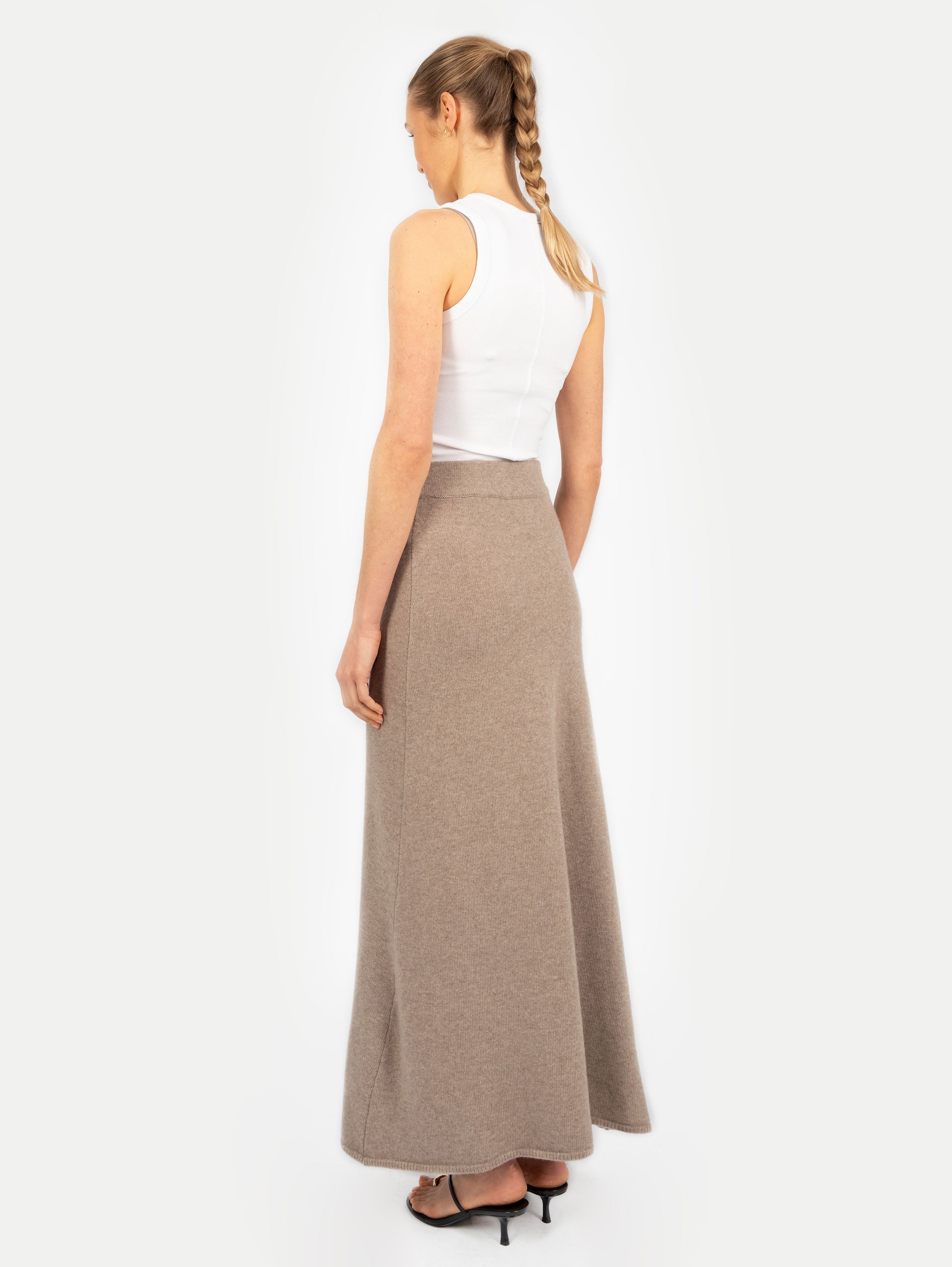 COSIMA SKIRT IN WOOD