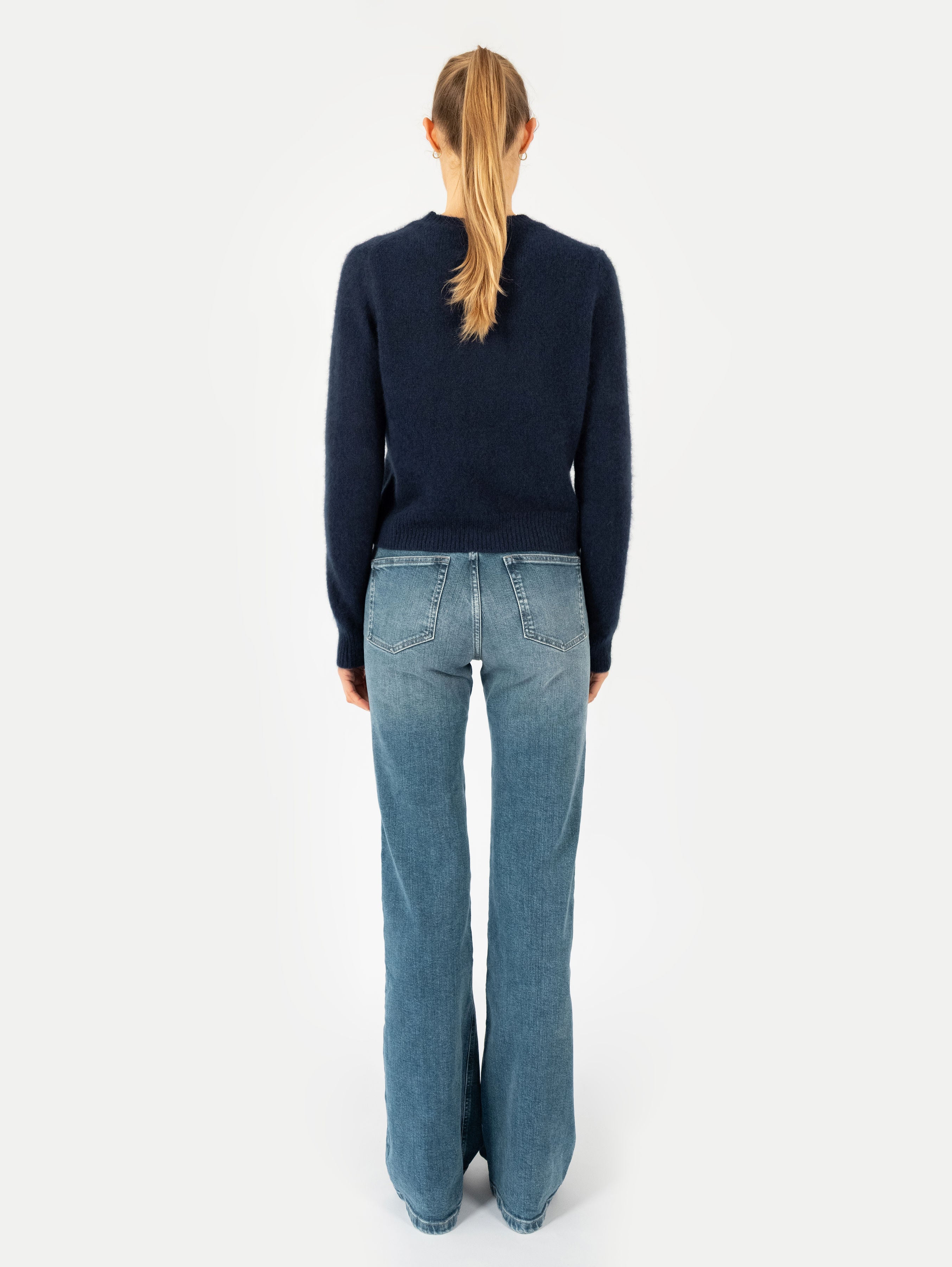 TESSA SWEATER IN DEEP BLUE