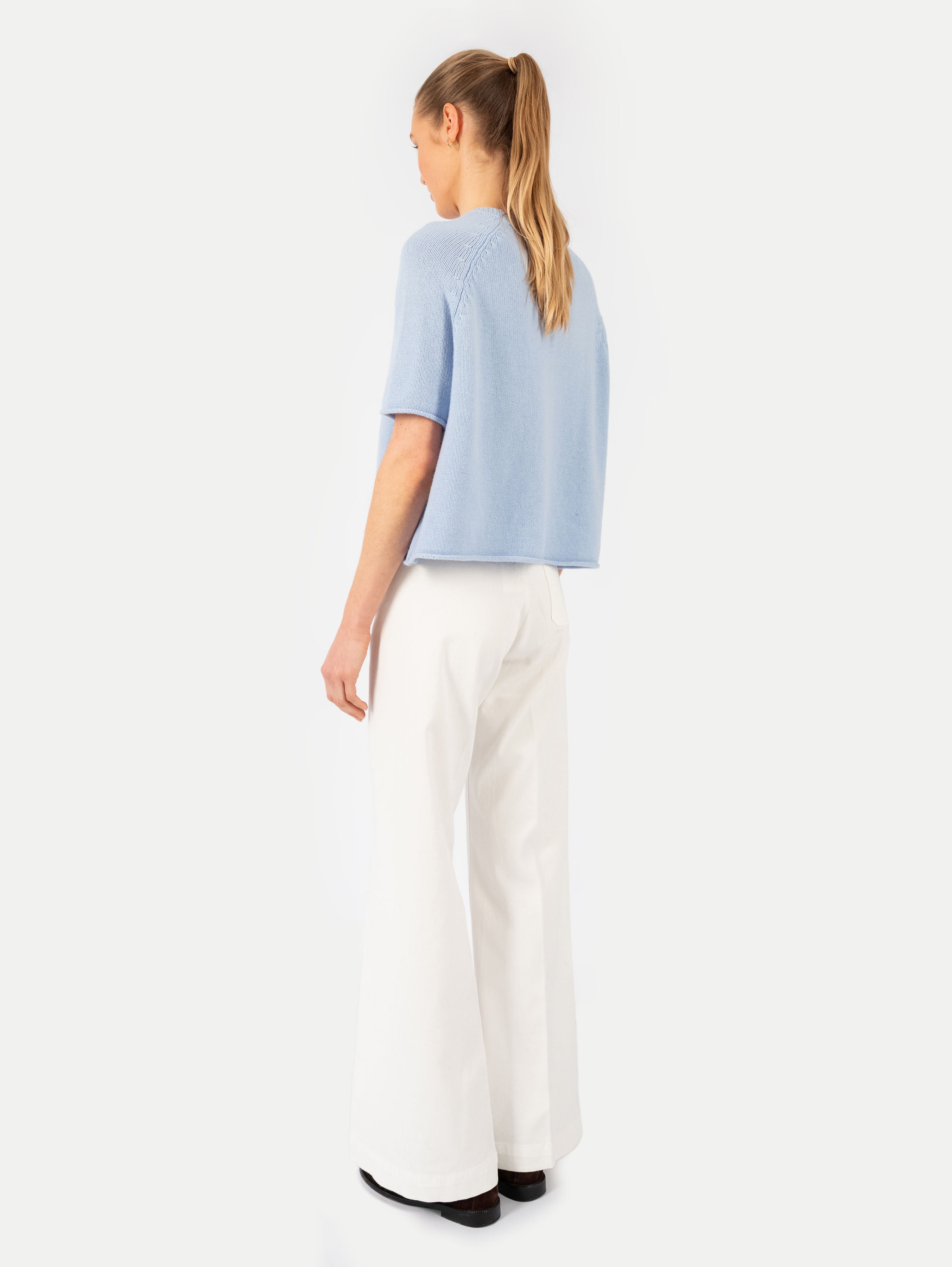 GRETA SWEATER IN SKY