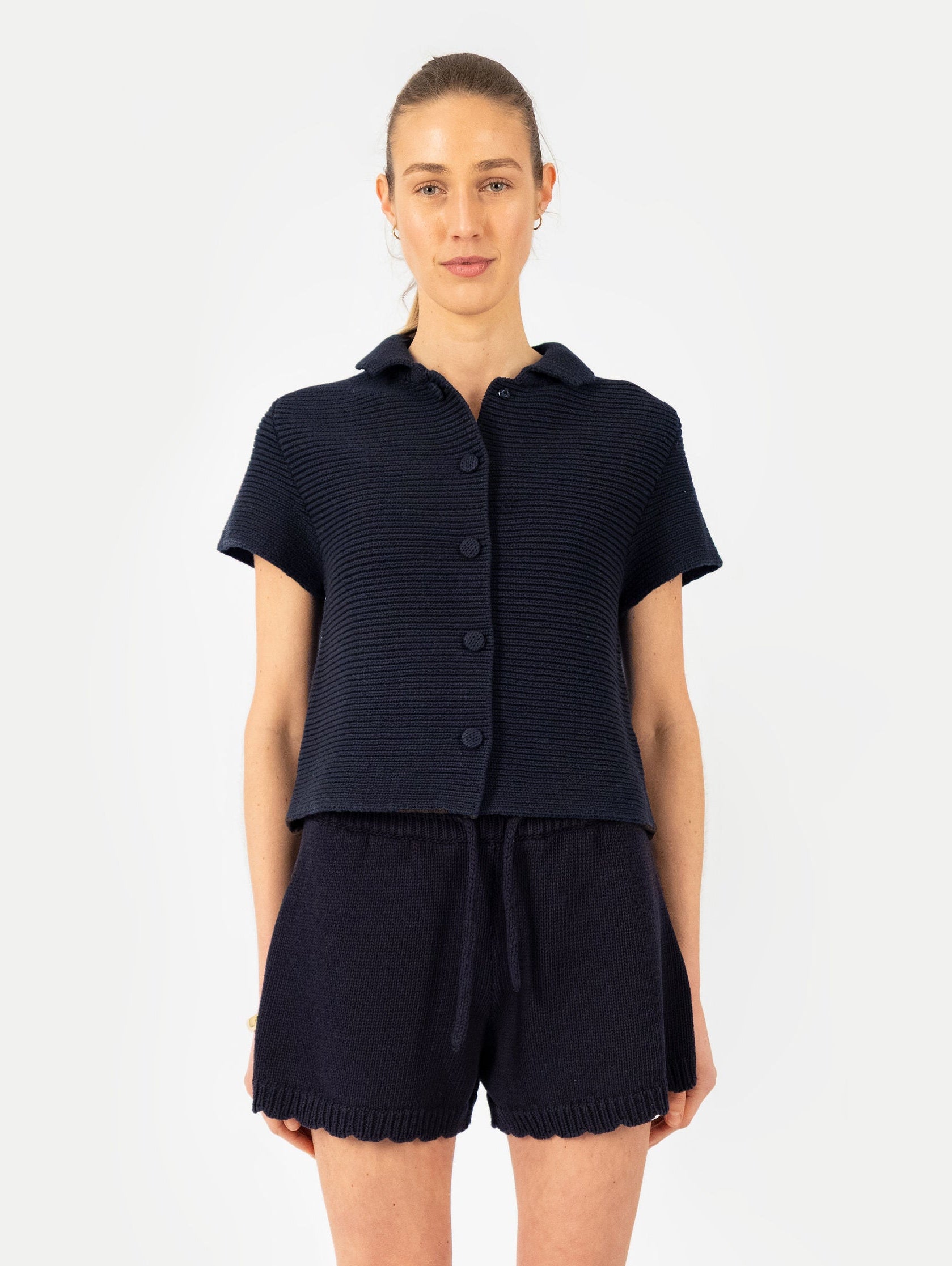 HERMINE JACKET IN DEEP BLUE