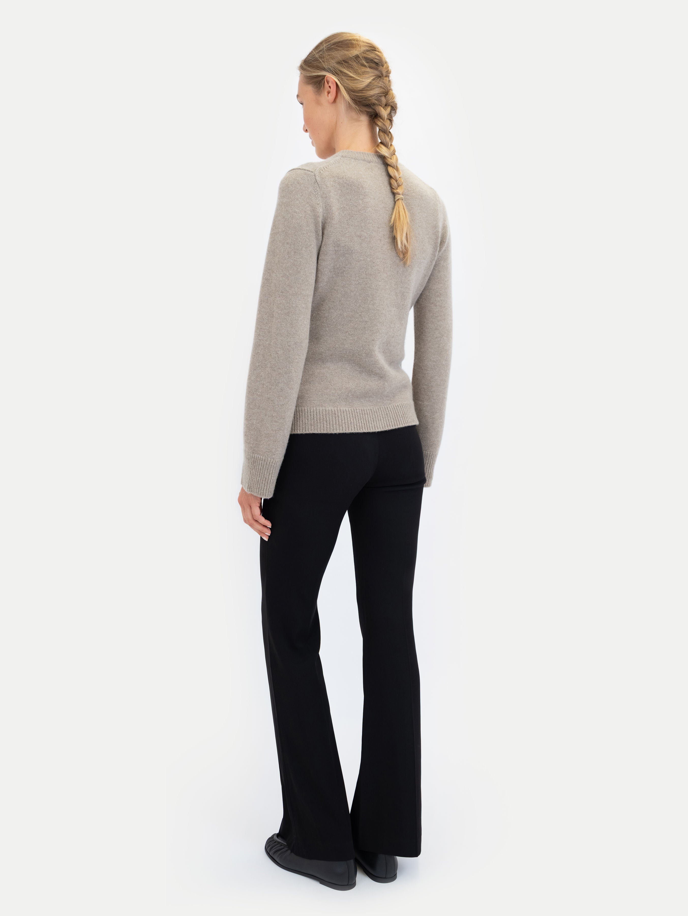 DEA CARDIGAN IN ALMOND POWDER