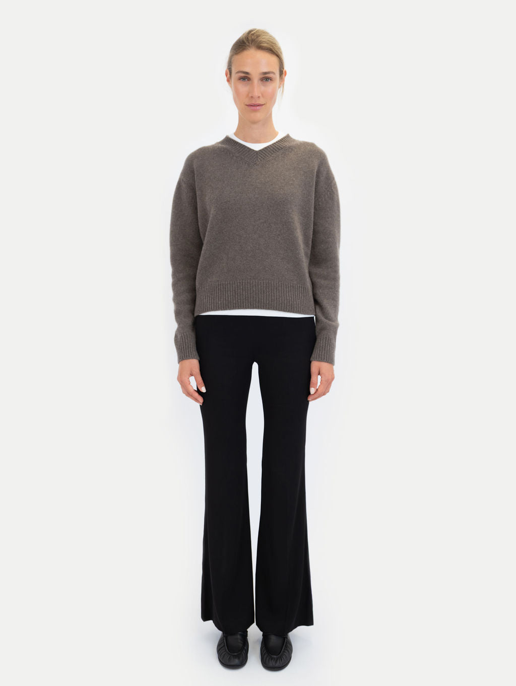 VIOLET SWEATER IN NOUGAT