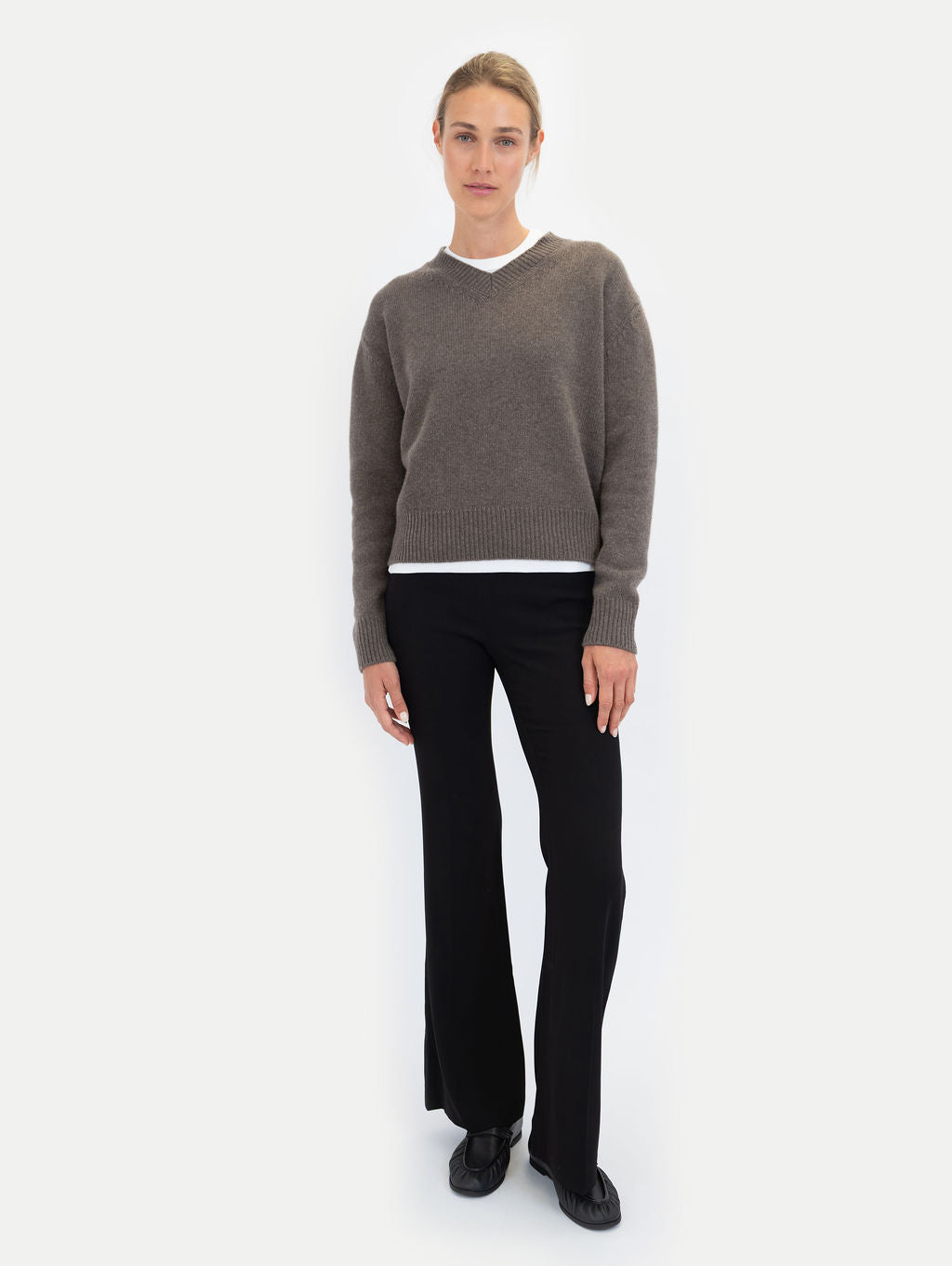 VIOLET SWEATER IN NOUGAT