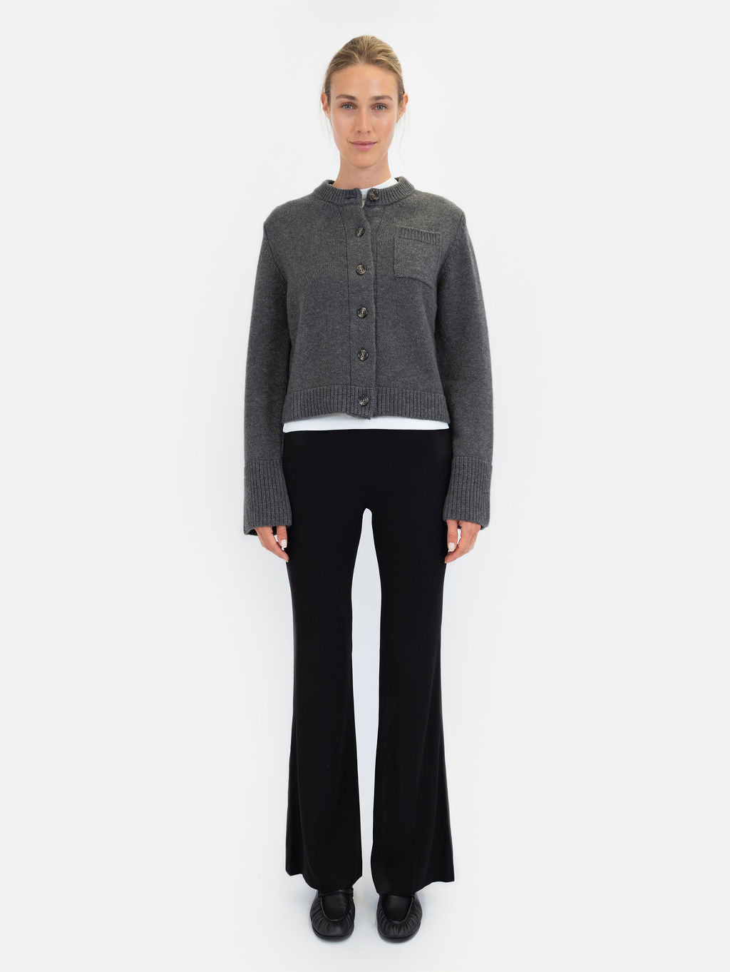 LILLY CARDIGAN IN MIDNIGHT STONE