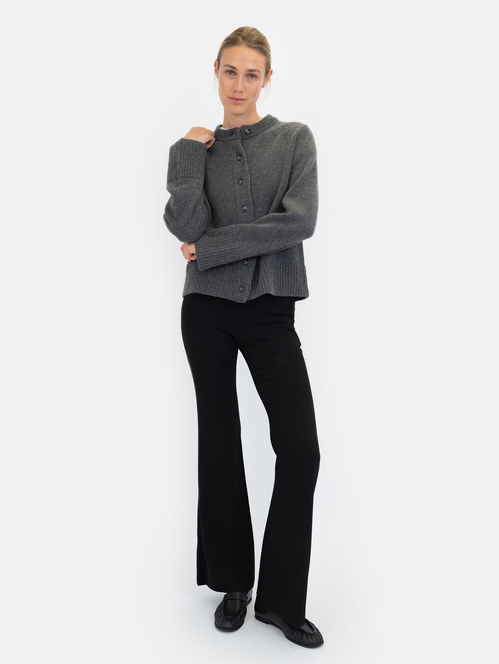 DOROTHEA CARDIGAN IN MIDNIGHT STONE
