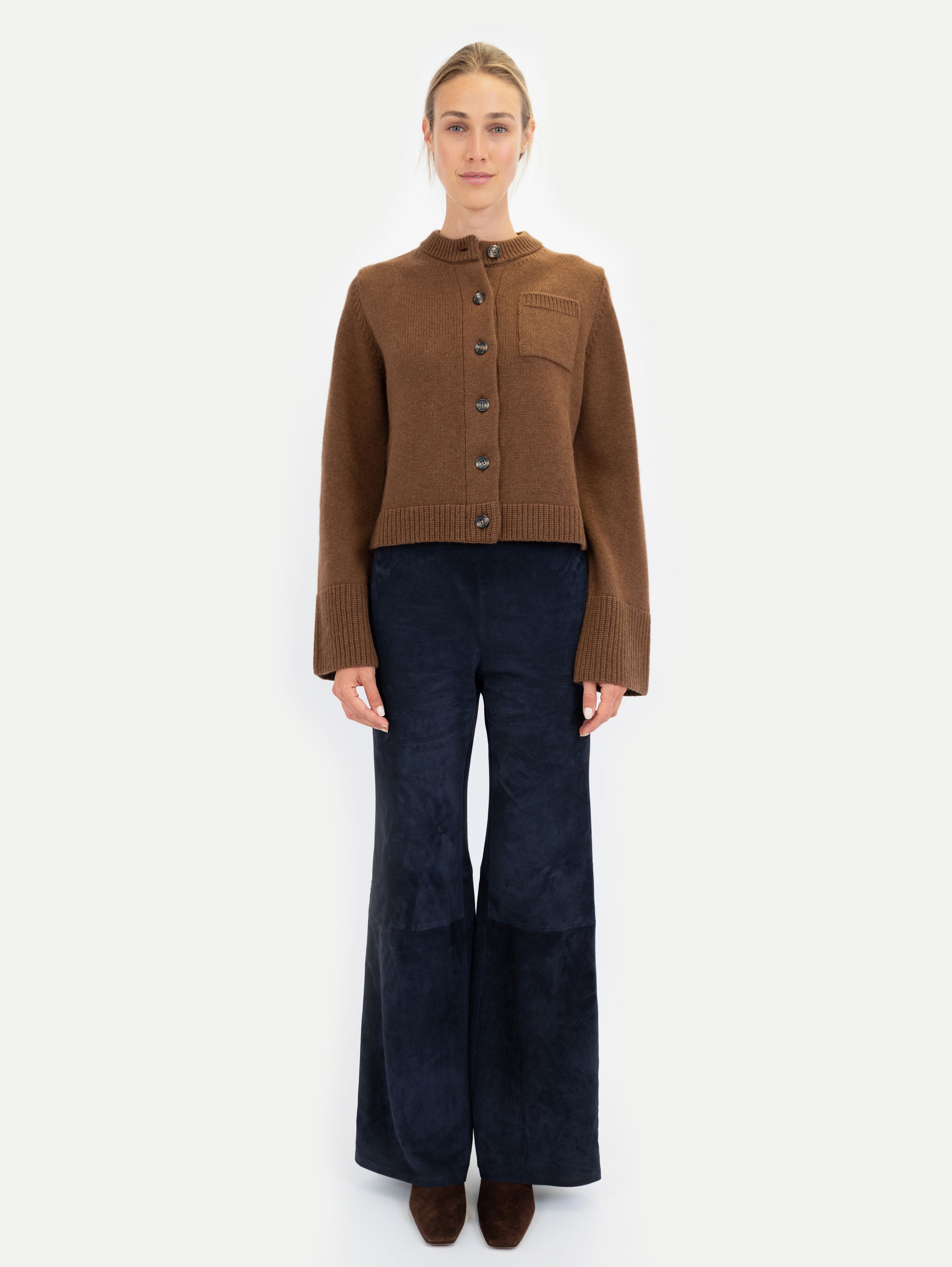 LILLY CARDIGAN IN MOCCA