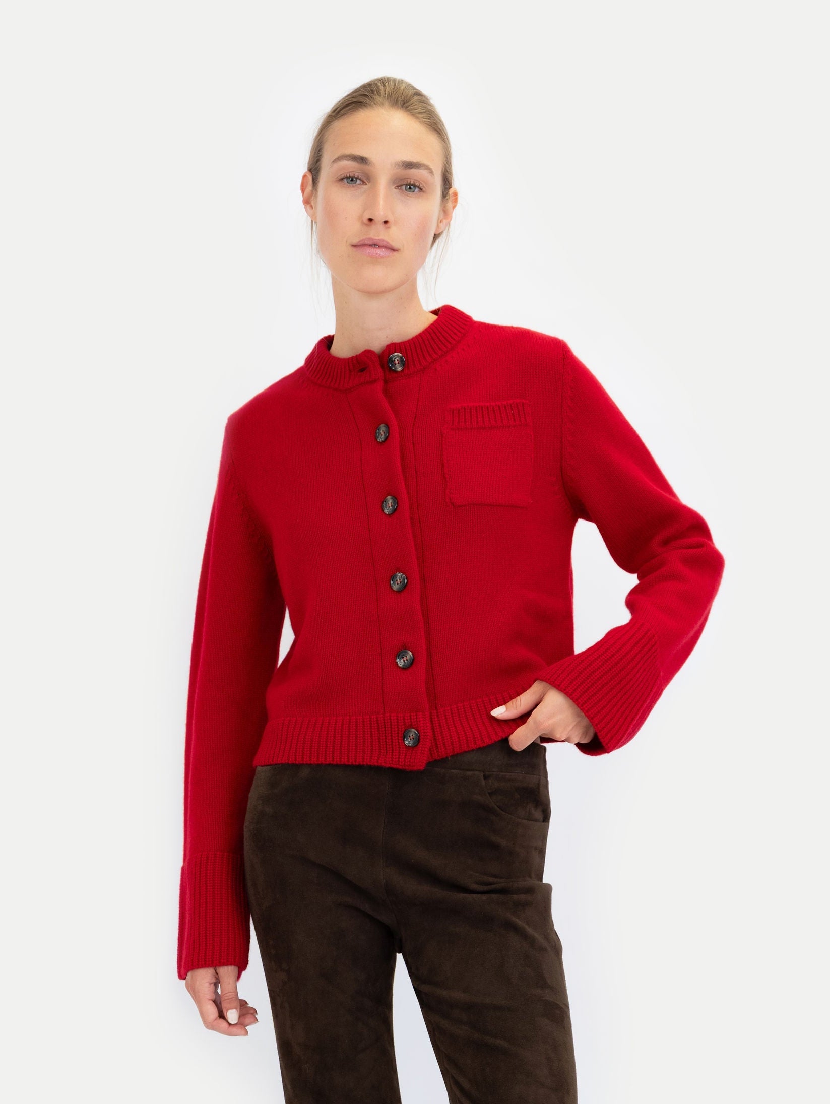 LILLY CARDIGAN IN HOT DATE