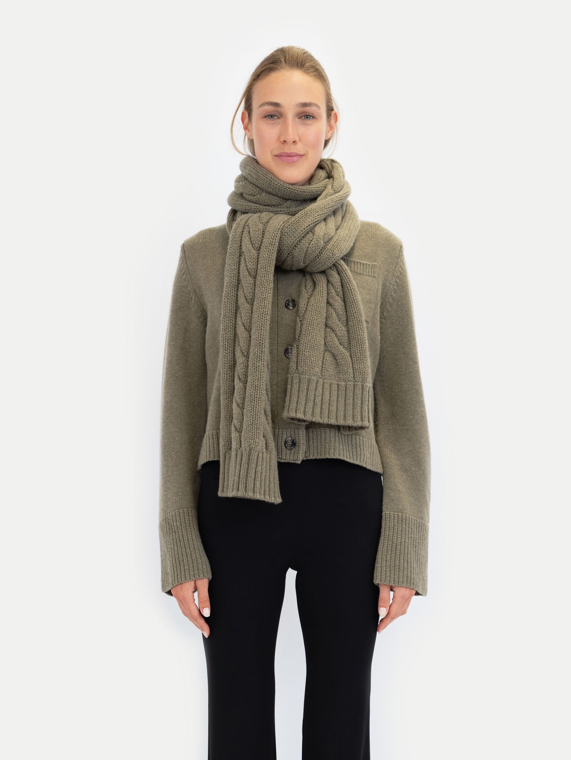 CAMILLA SCARF IN BREEN