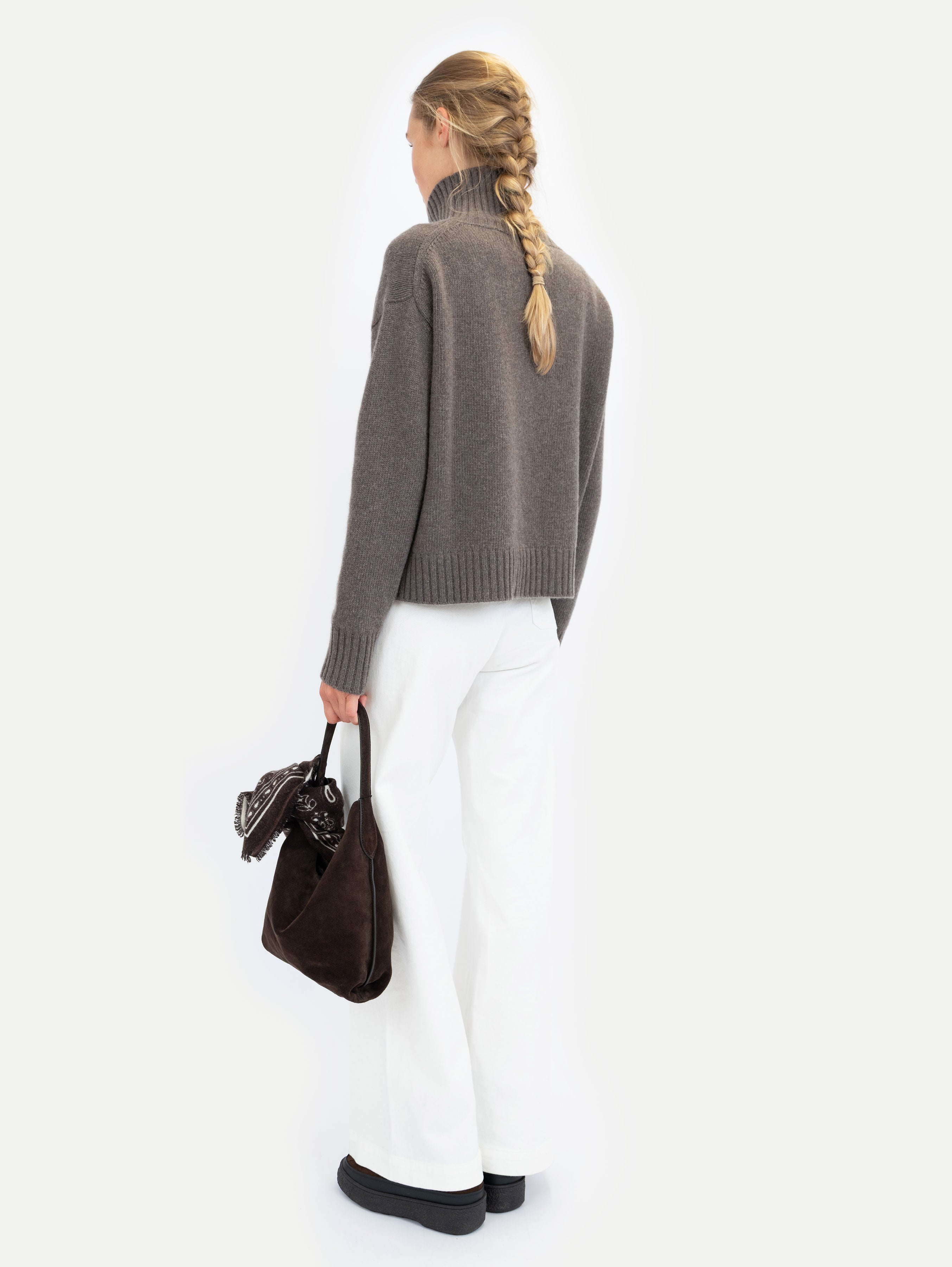 EMMA SWEATER IN NOUGAT