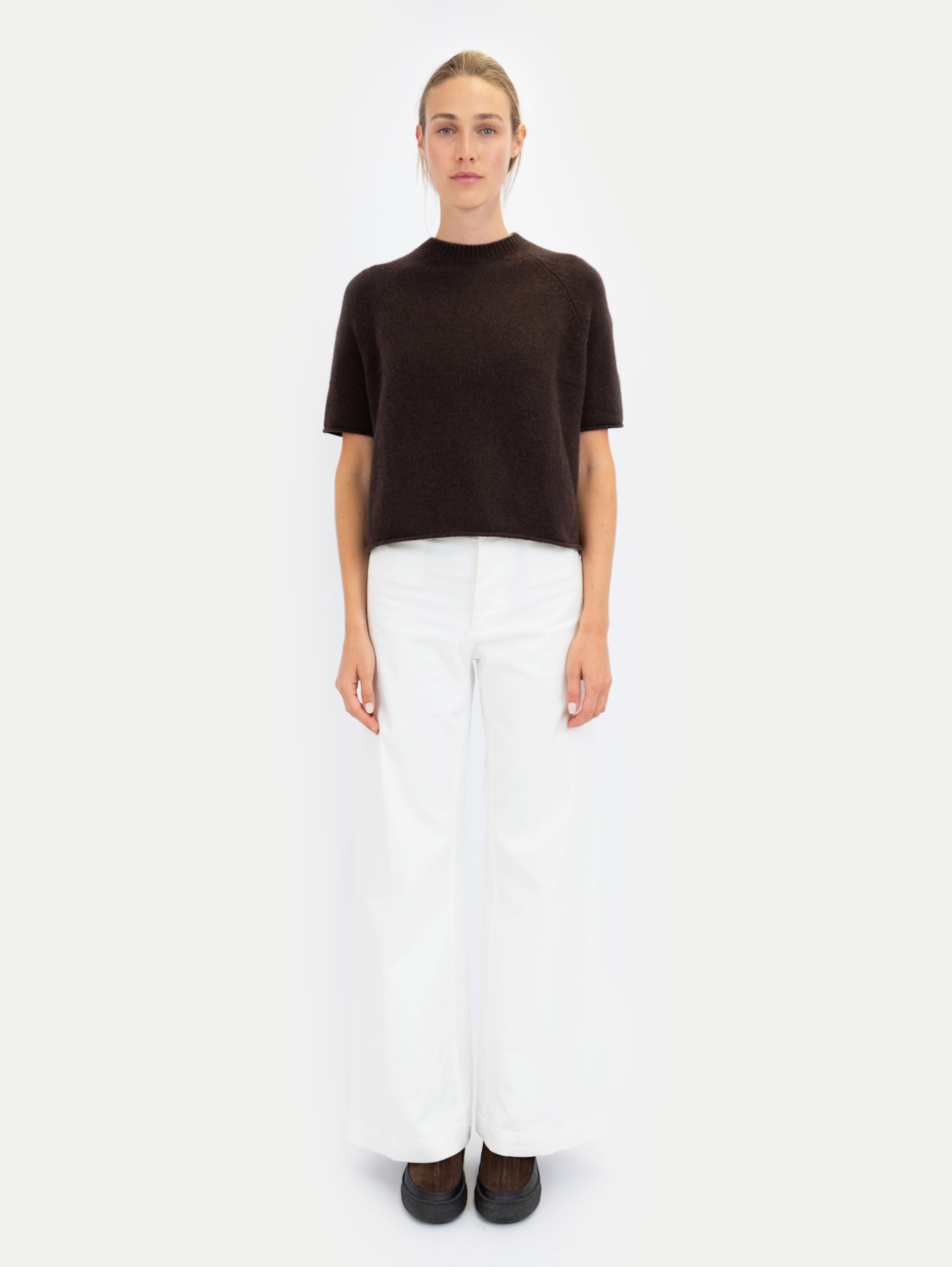 GRETA SWEATER IN ESPRESSO