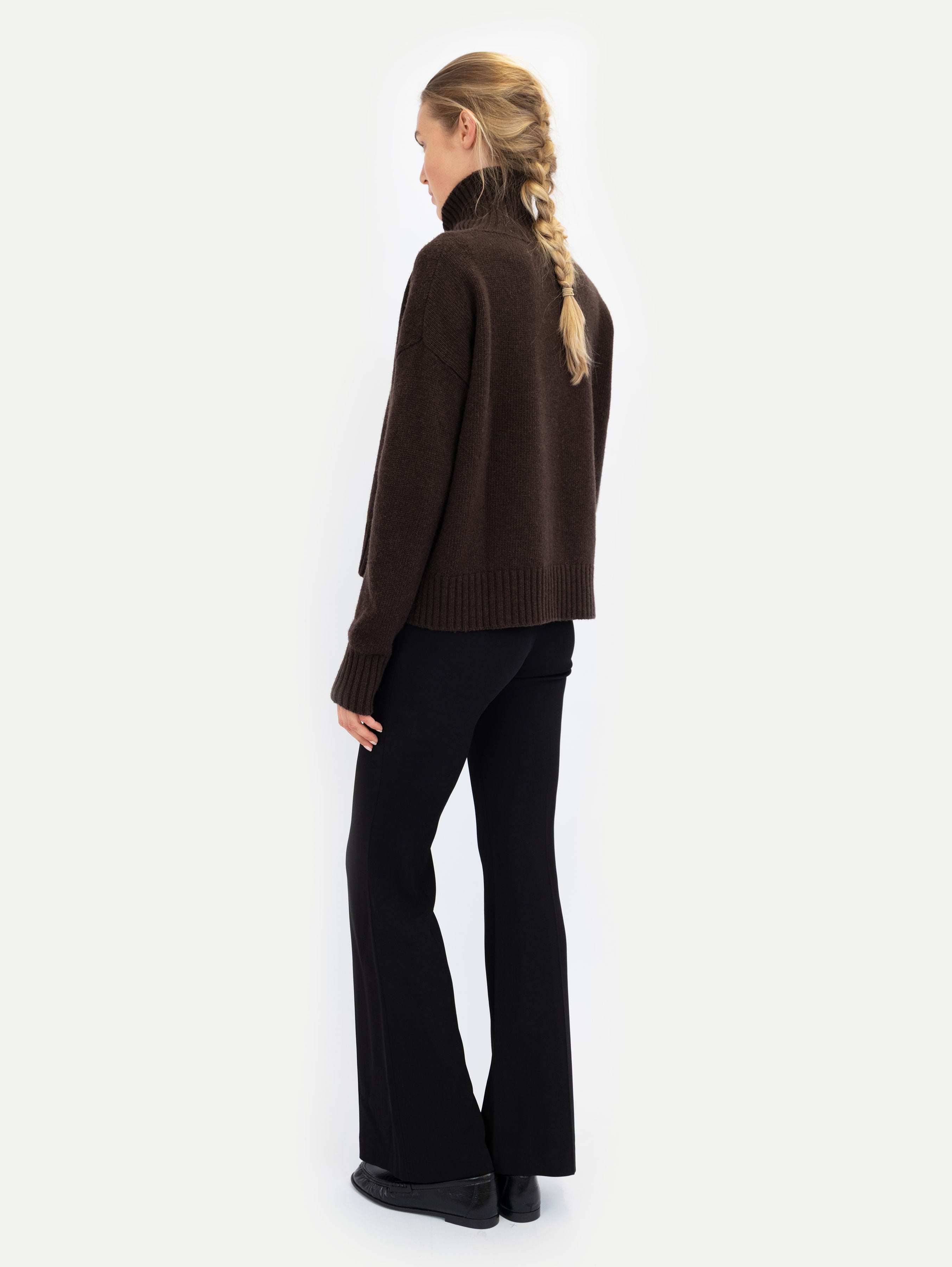 EMMA SWEATER IN ESPRESSO