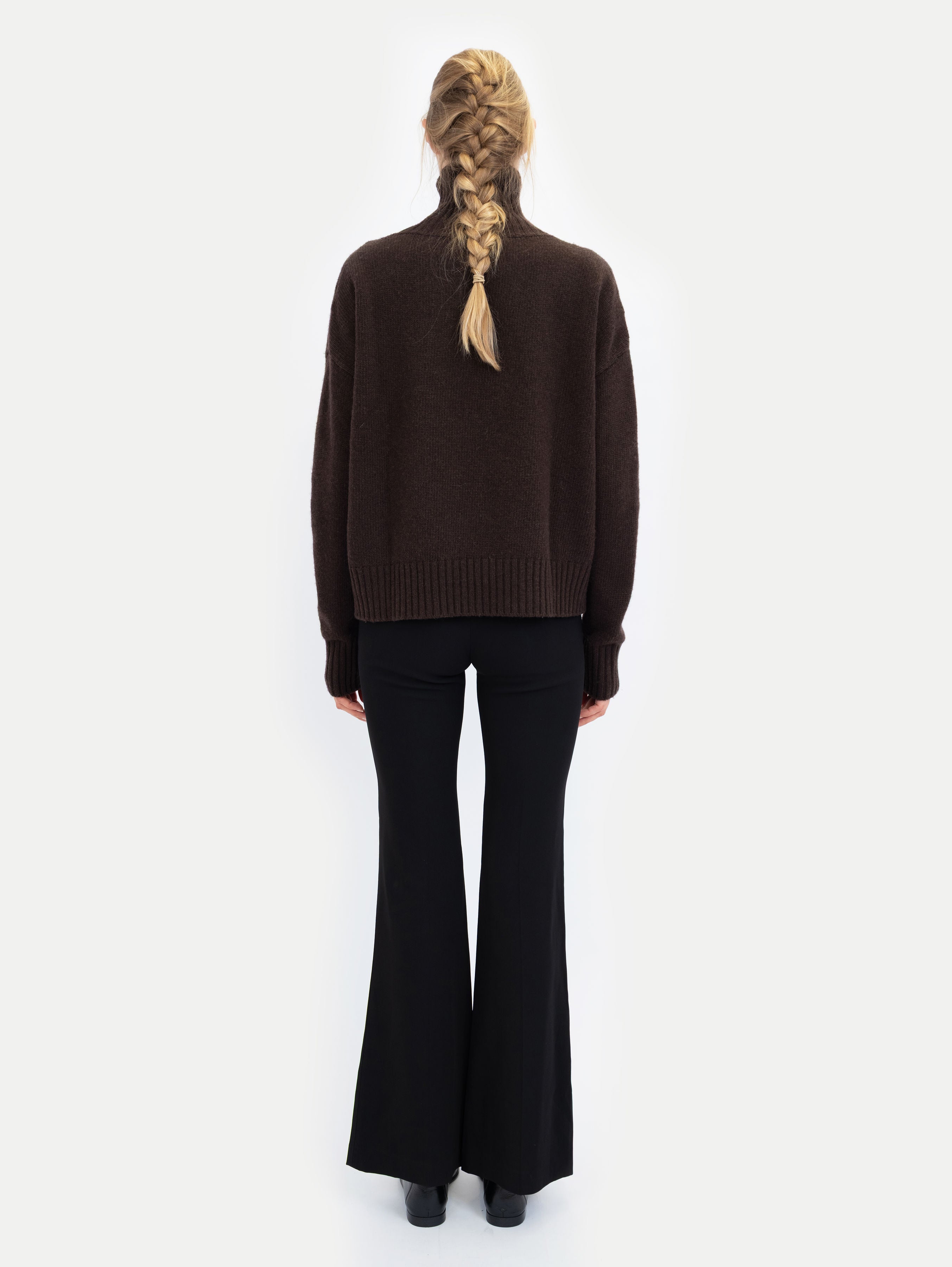 EMMA SWEATER IN ESPRESSO