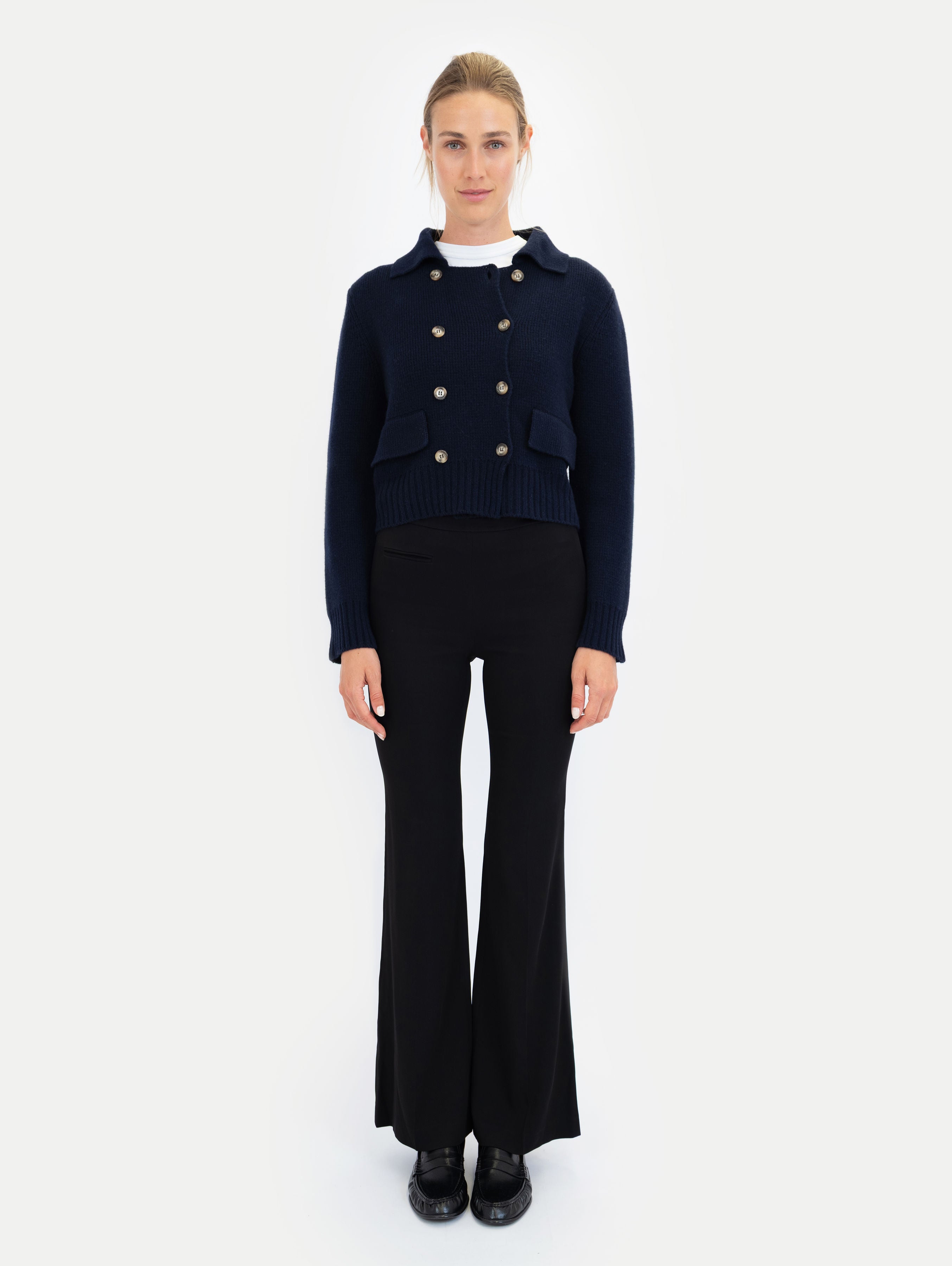 ALVA JACKET IN DEEP BLUE