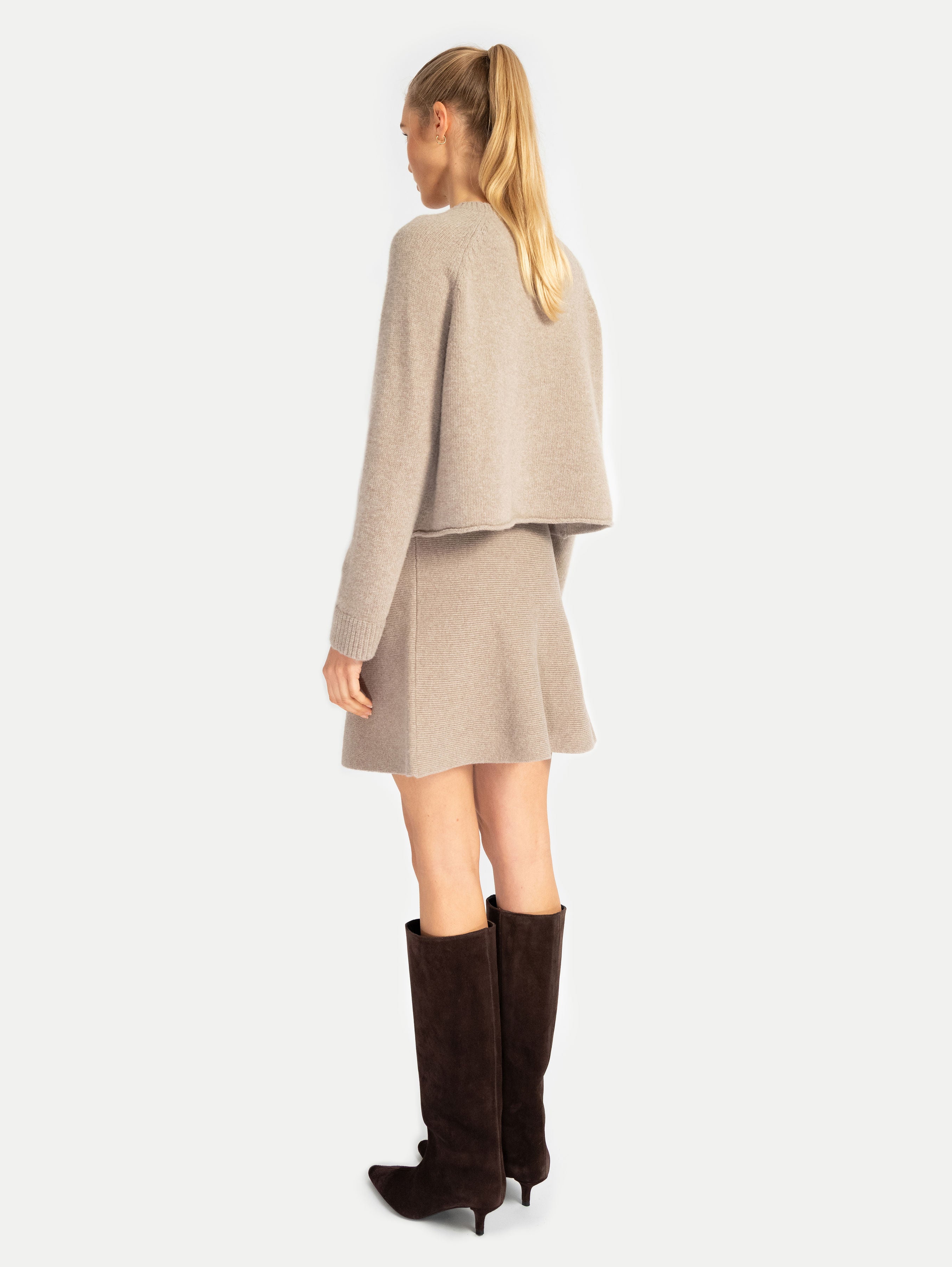 GIGI SKIRT IN WOOD