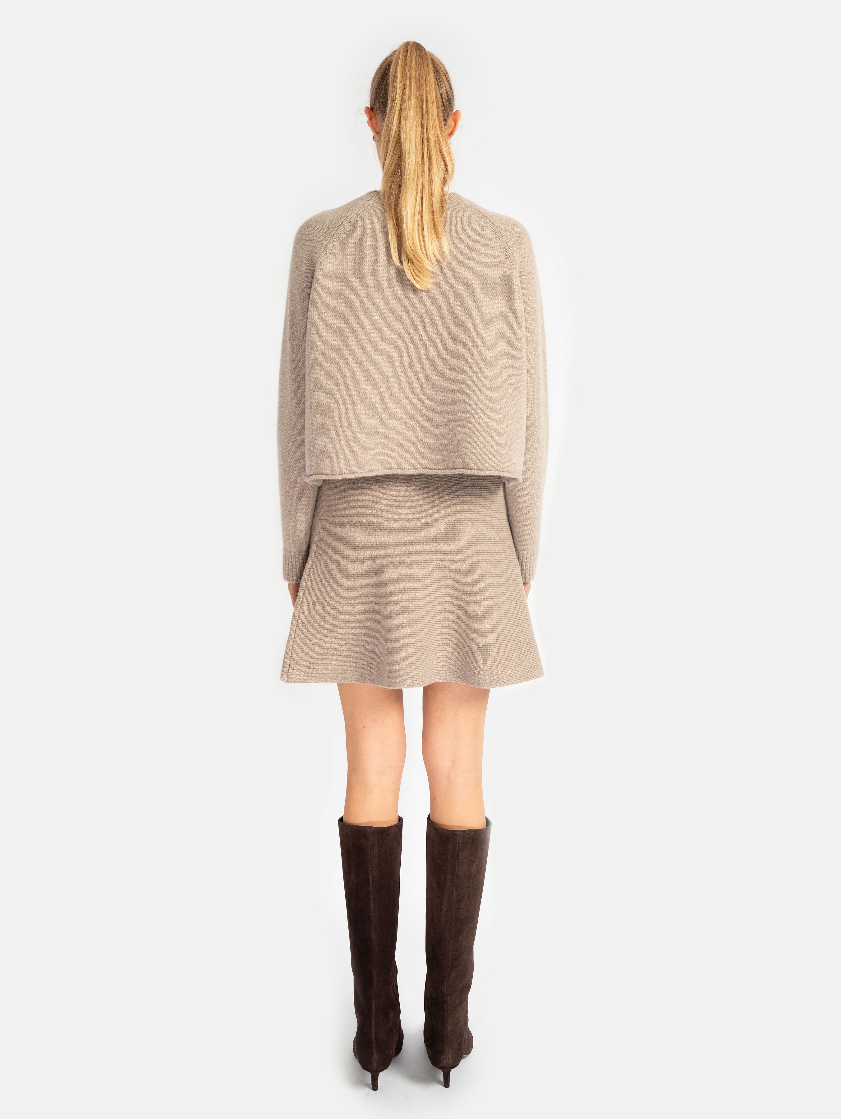 GIGI SKIRT IN WOOD