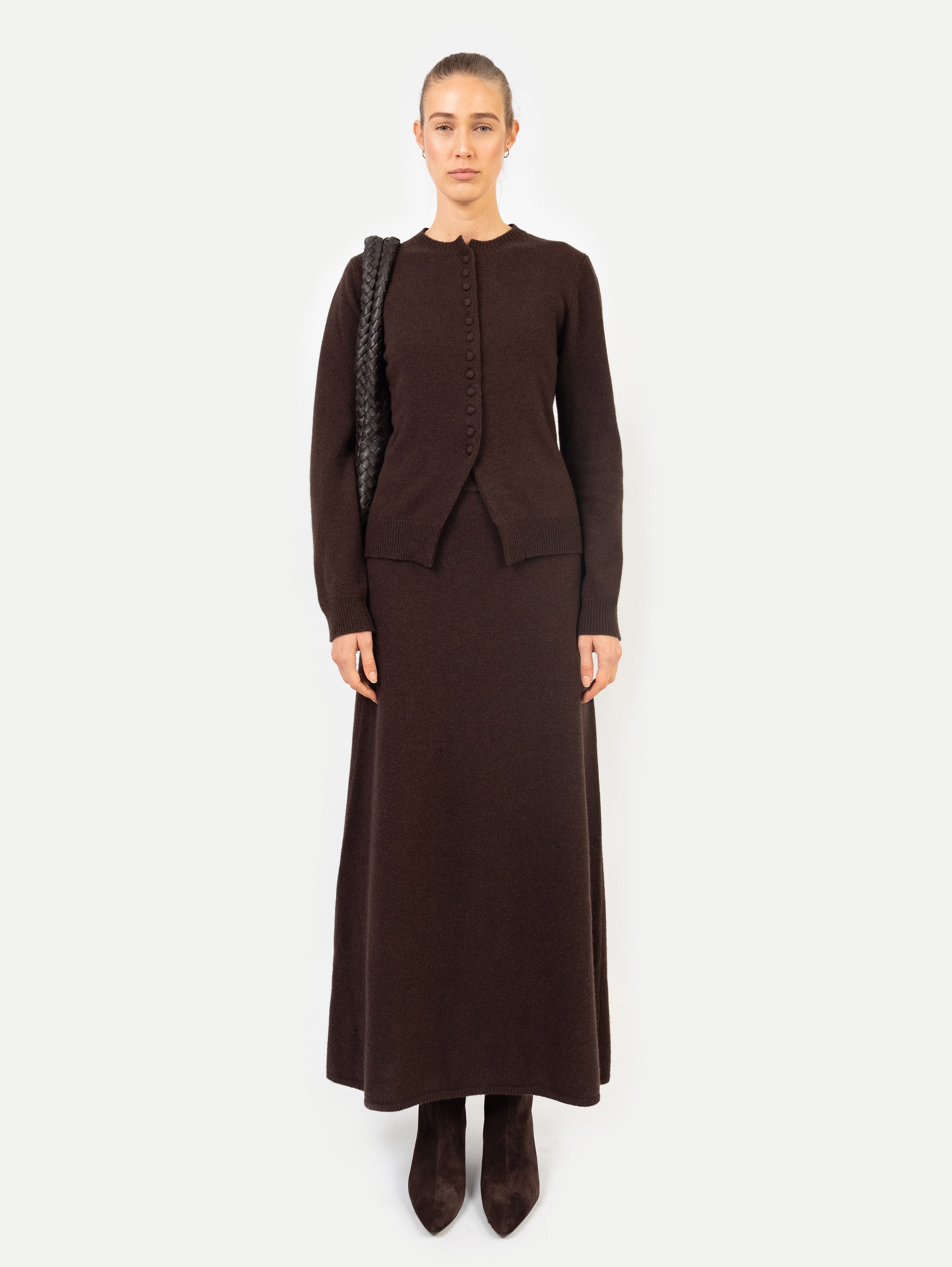 COSIMA SKIRT IN ESPRESSO