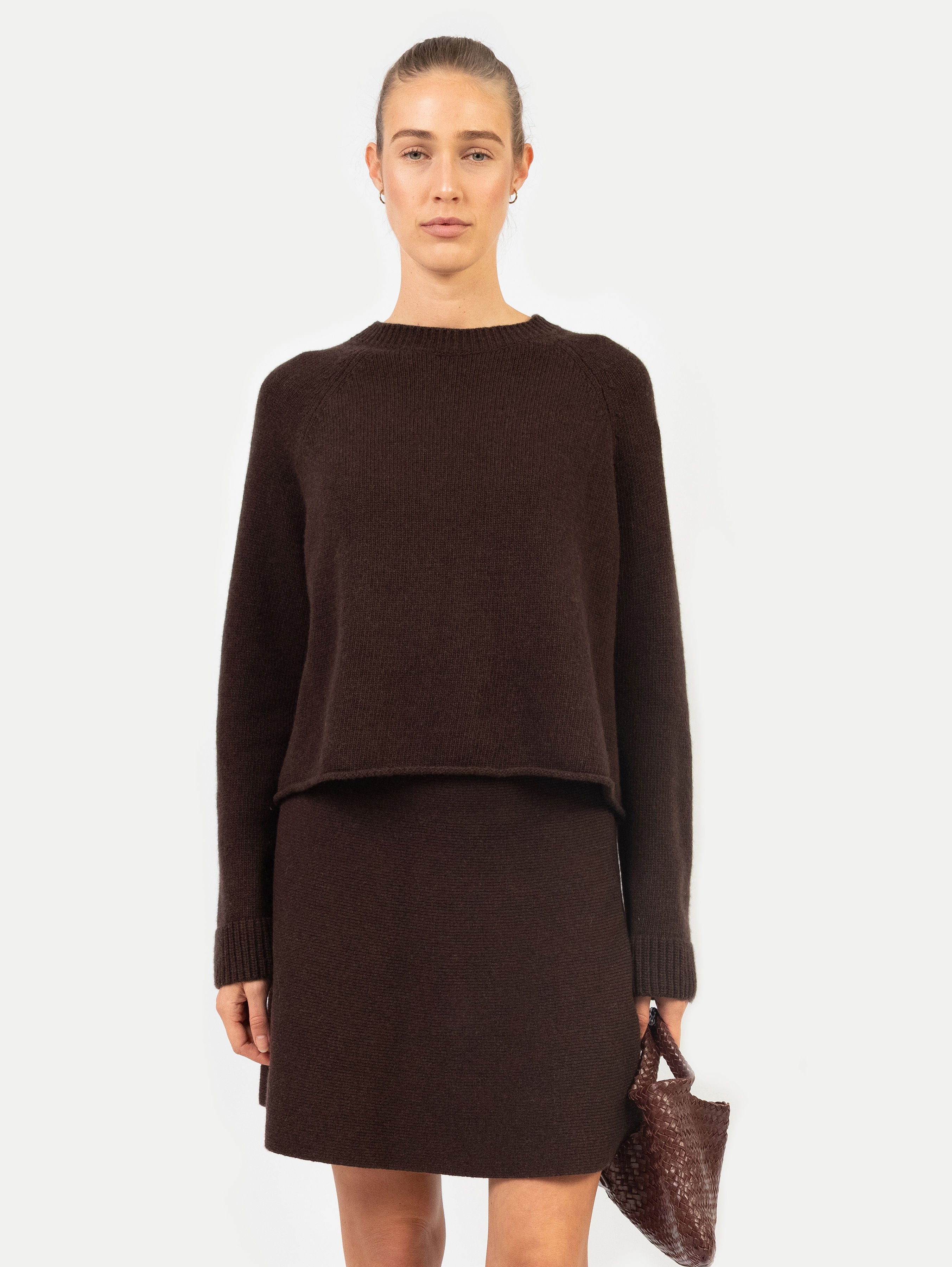 GINA SWEATER IN ESPRESSO