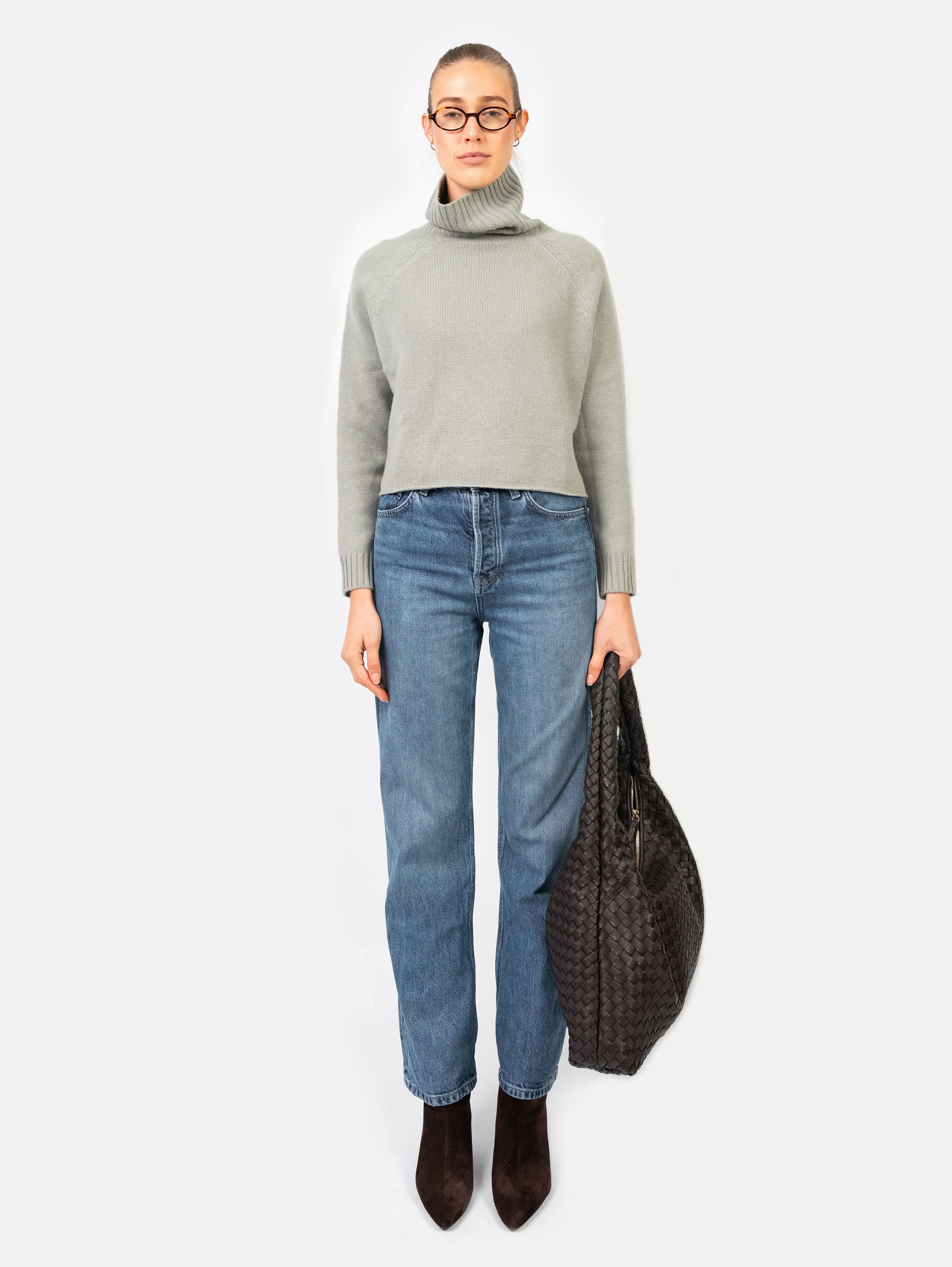 LAURA TURTLENECK IN SAGE