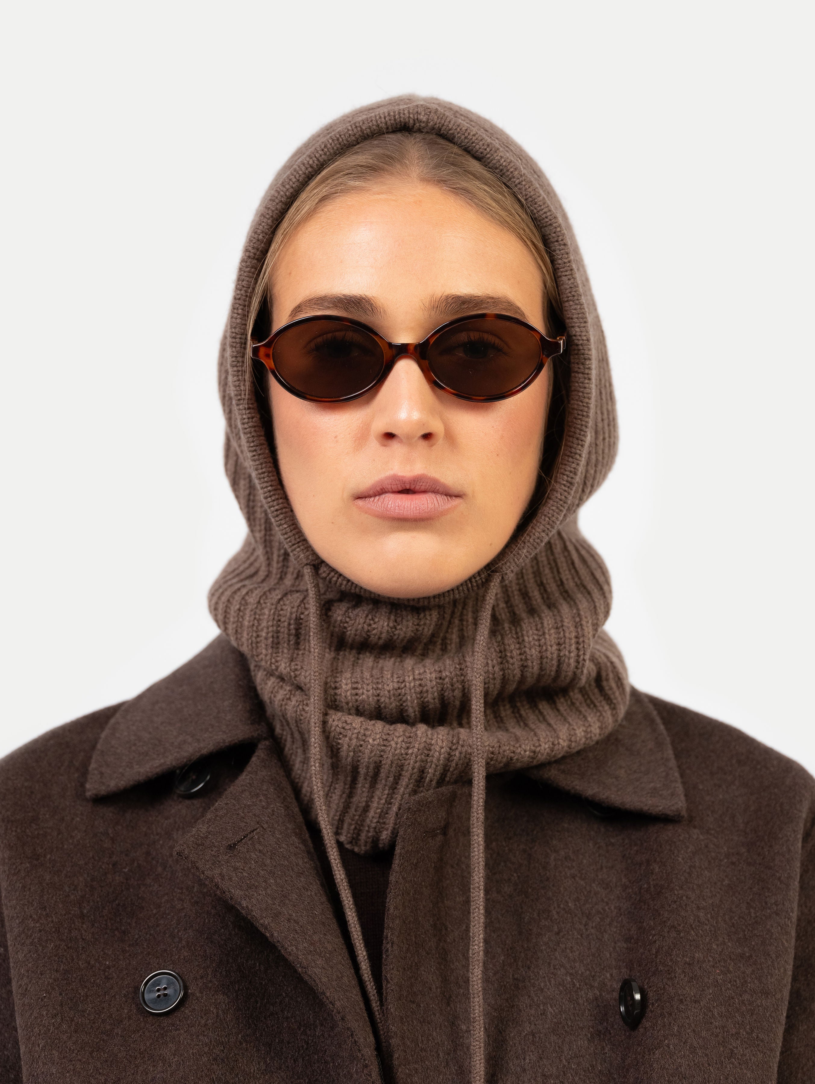 LUCA BALACLAVA IN DARK NOUGAT
