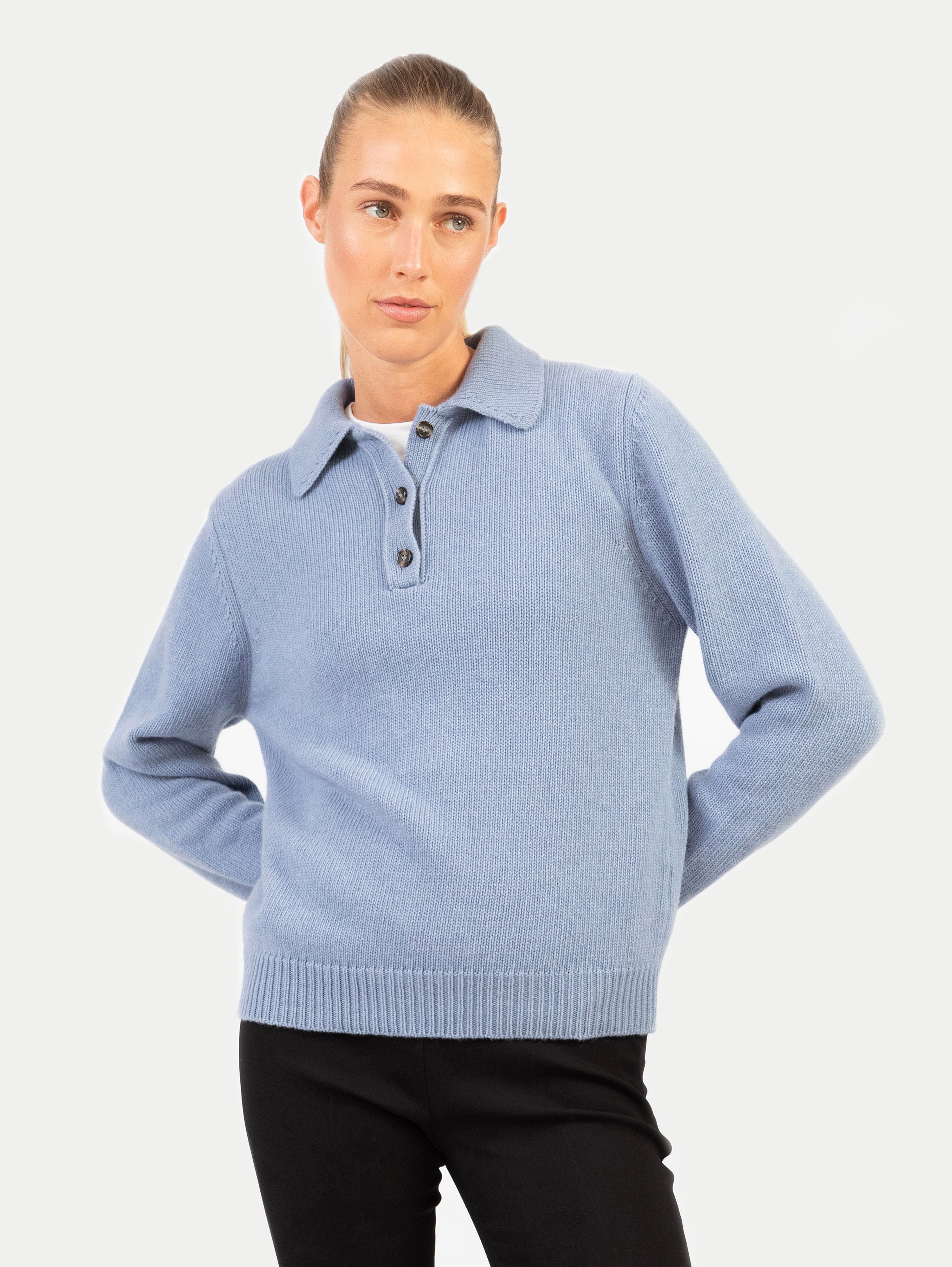 LOTTA POLO IN JEANS BLUE