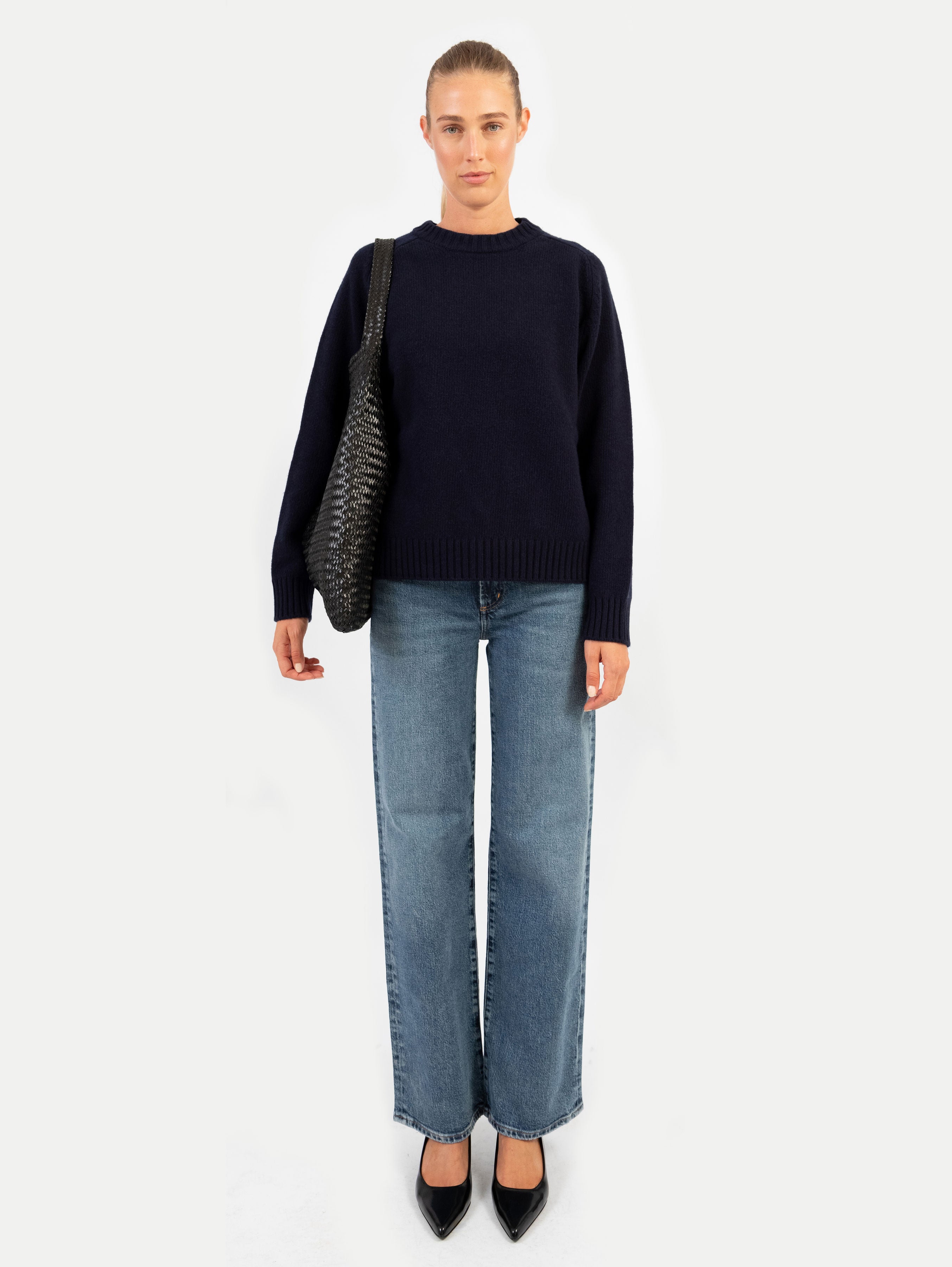 MARY SWEATER IN DEEP BLUE