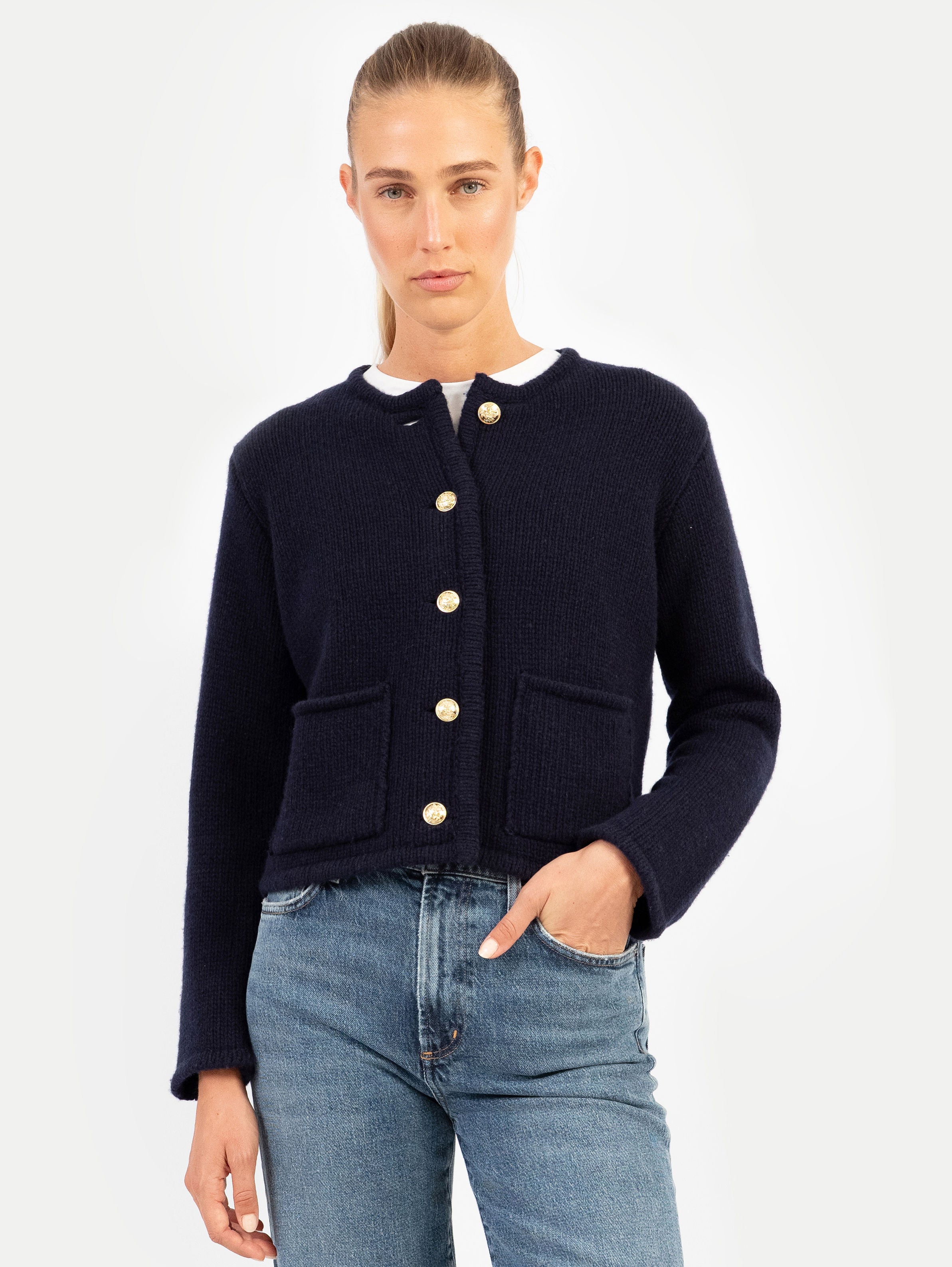 PATRICIA JACKET 3.0 IN DEEP BLUE