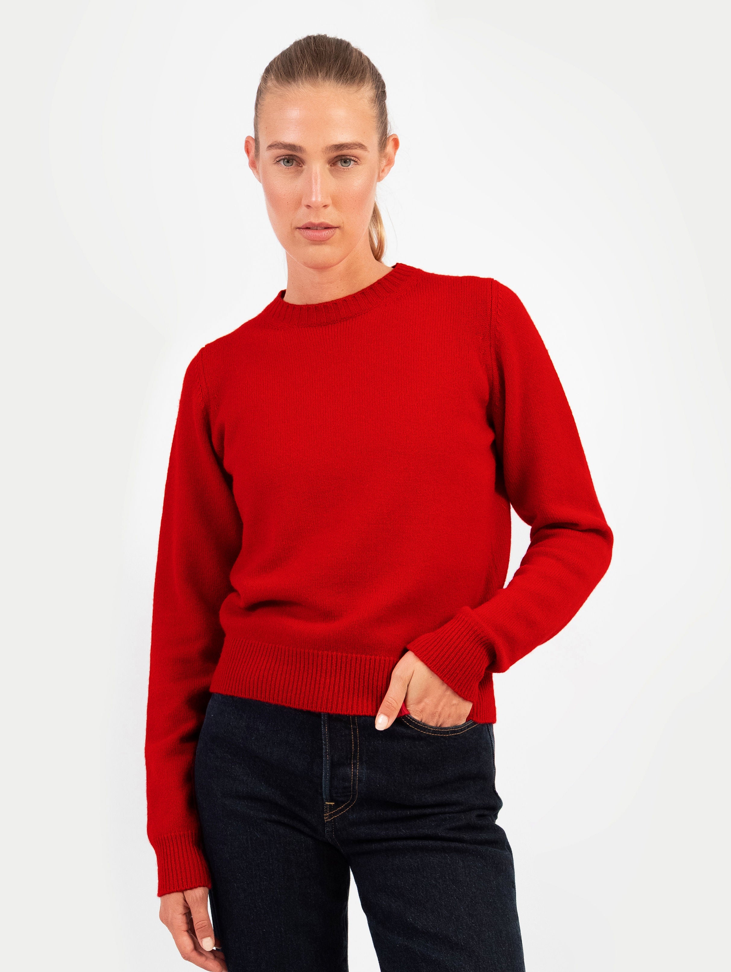 THERESA SWEATER IN FLAME