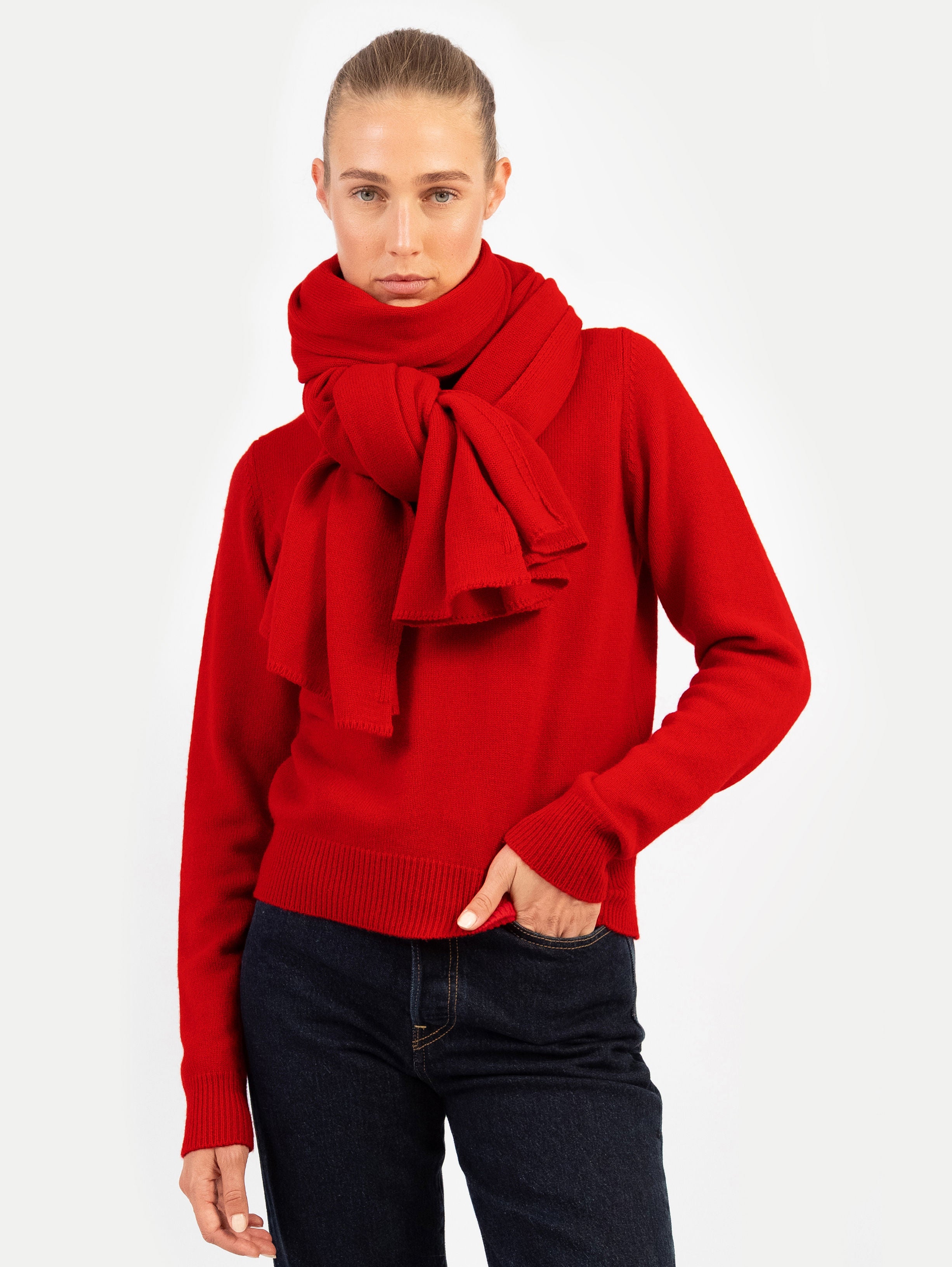 CARLA SCARF IN FLAME