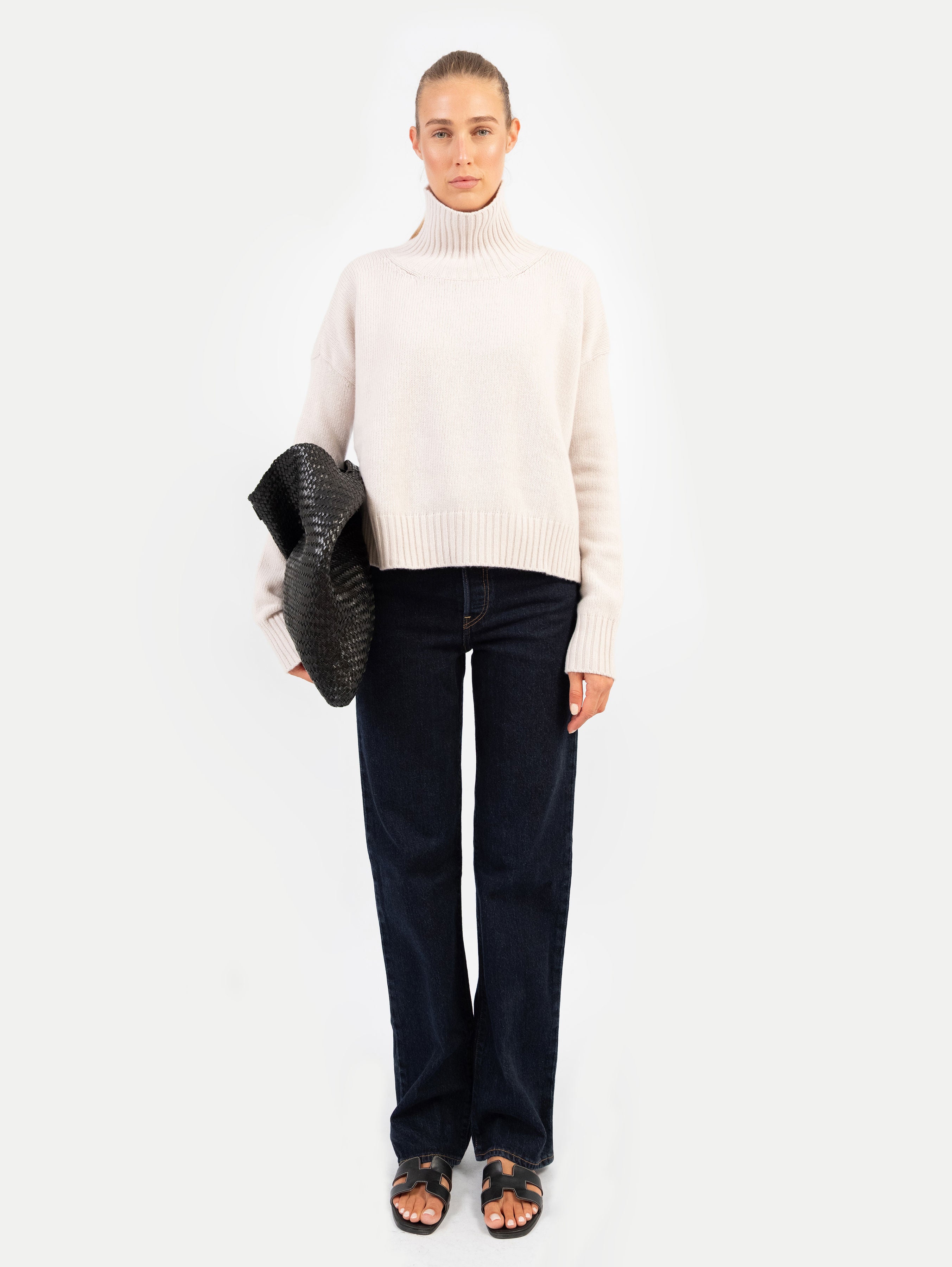 EMMA SWEATER IN SHELL