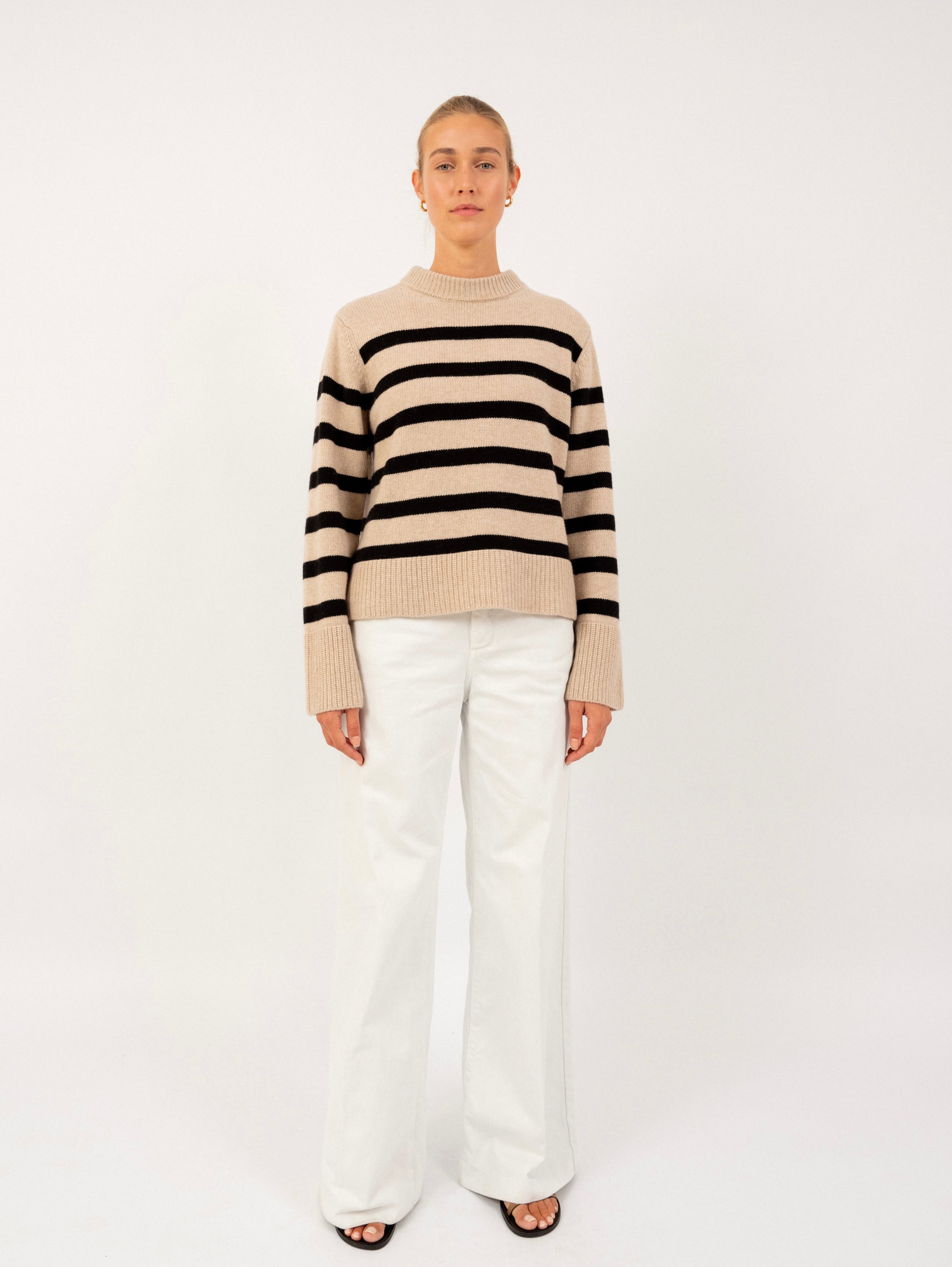 PIPPA SWEATER IN ALMOND POWDER