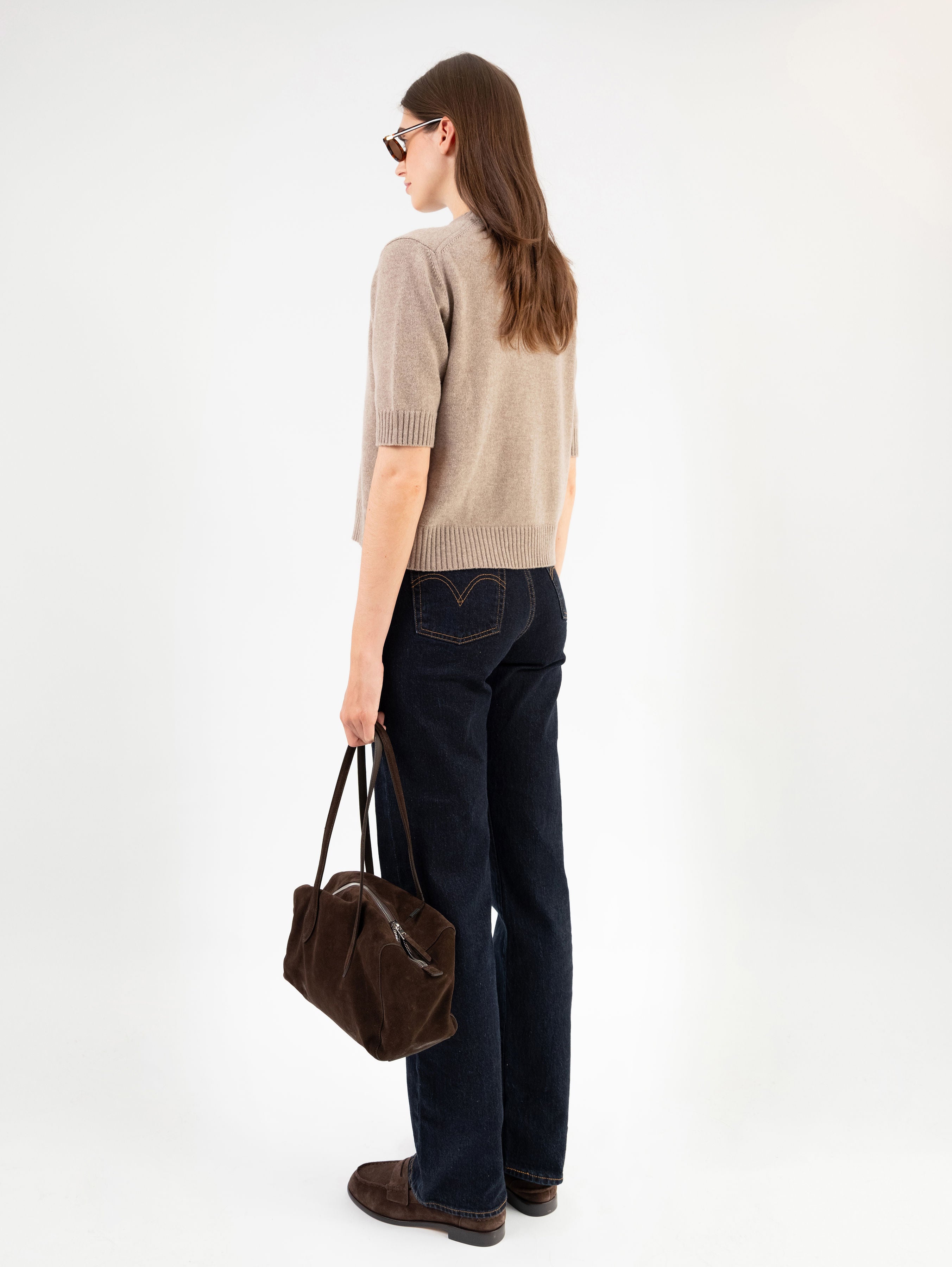 LOUISE CARDIGAN IN WOOD