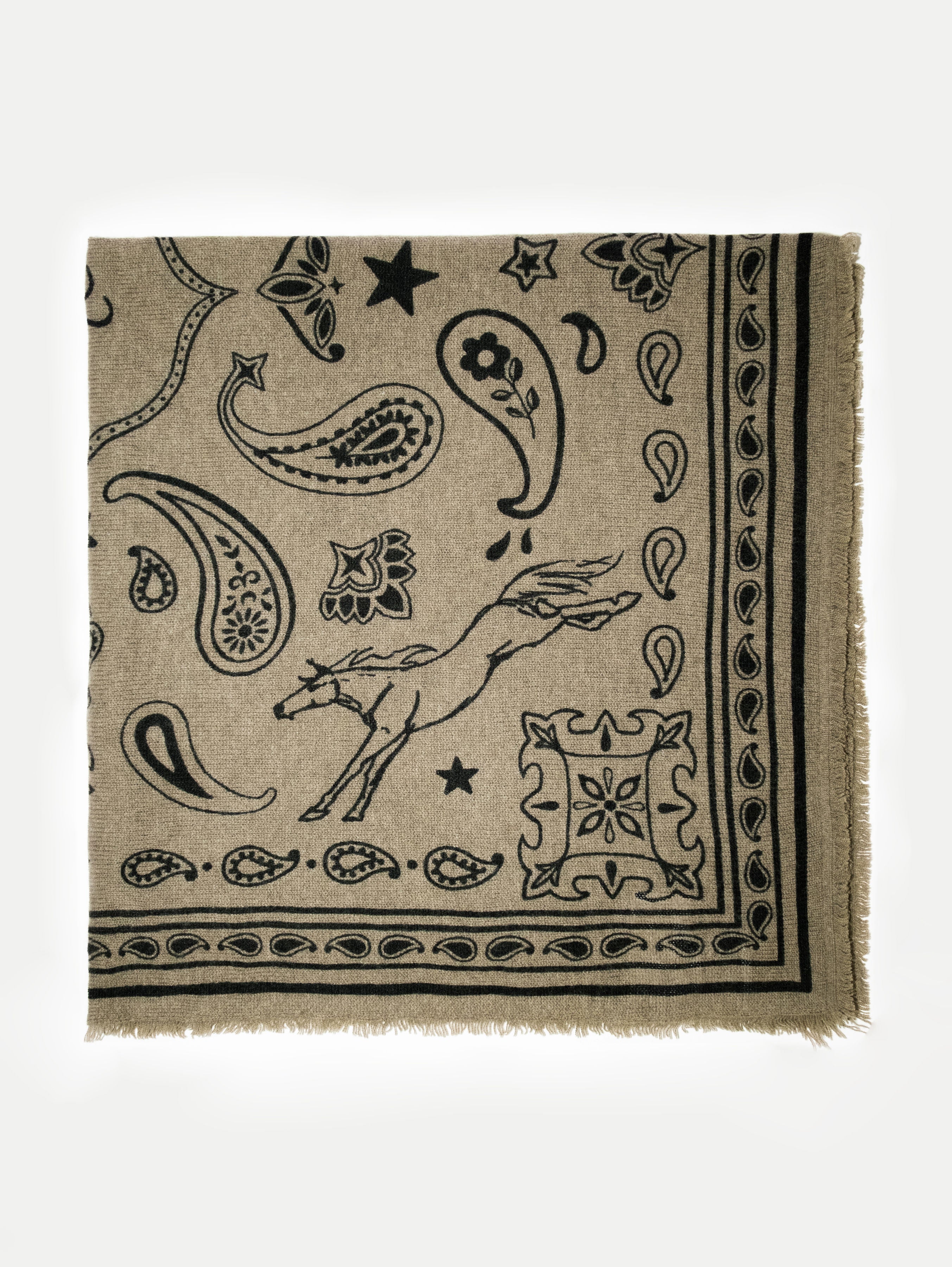 NELE SCARF BIG IN BREEN