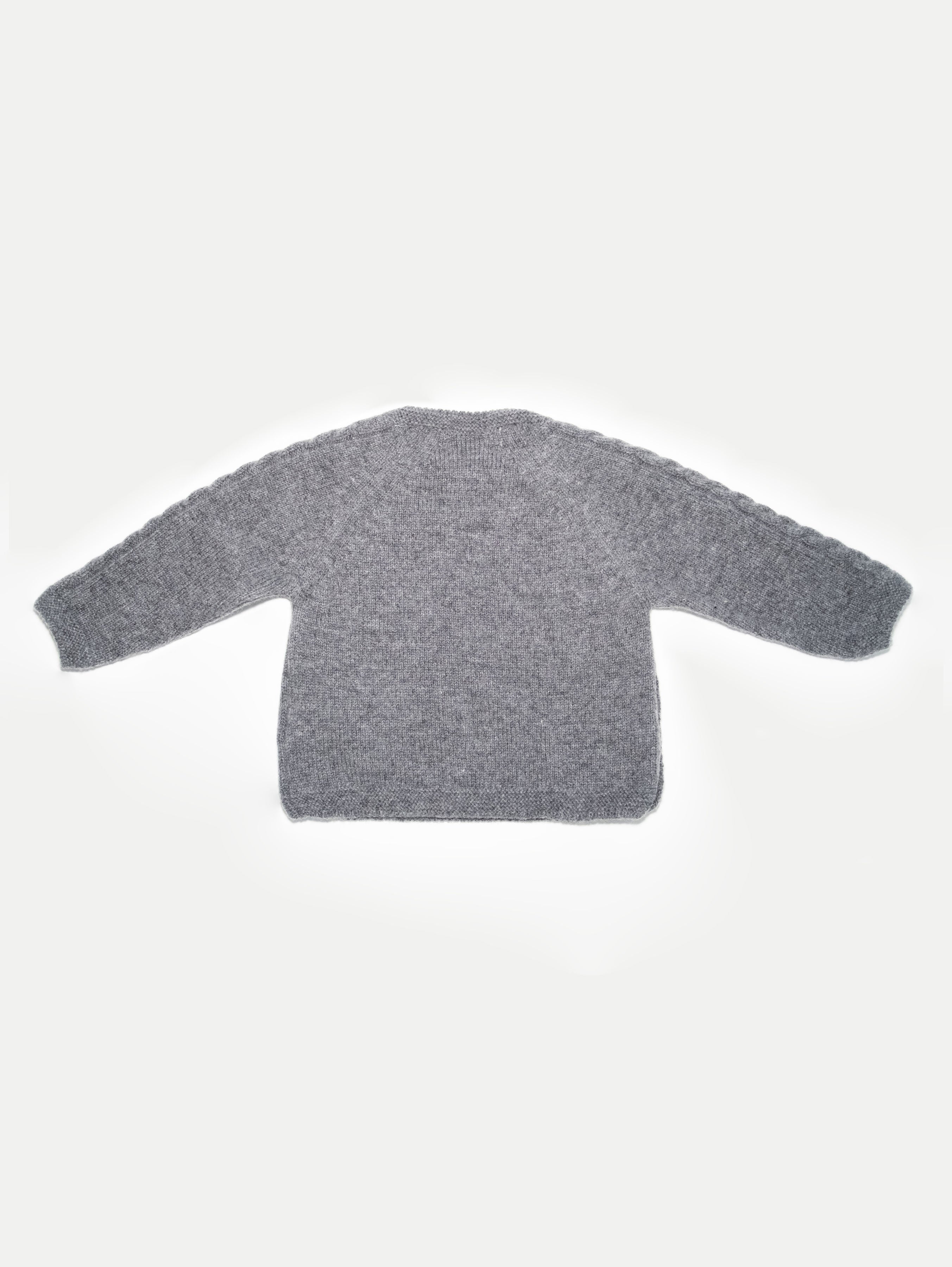JOSEFINE SWEATER IN SMOKEY GREY