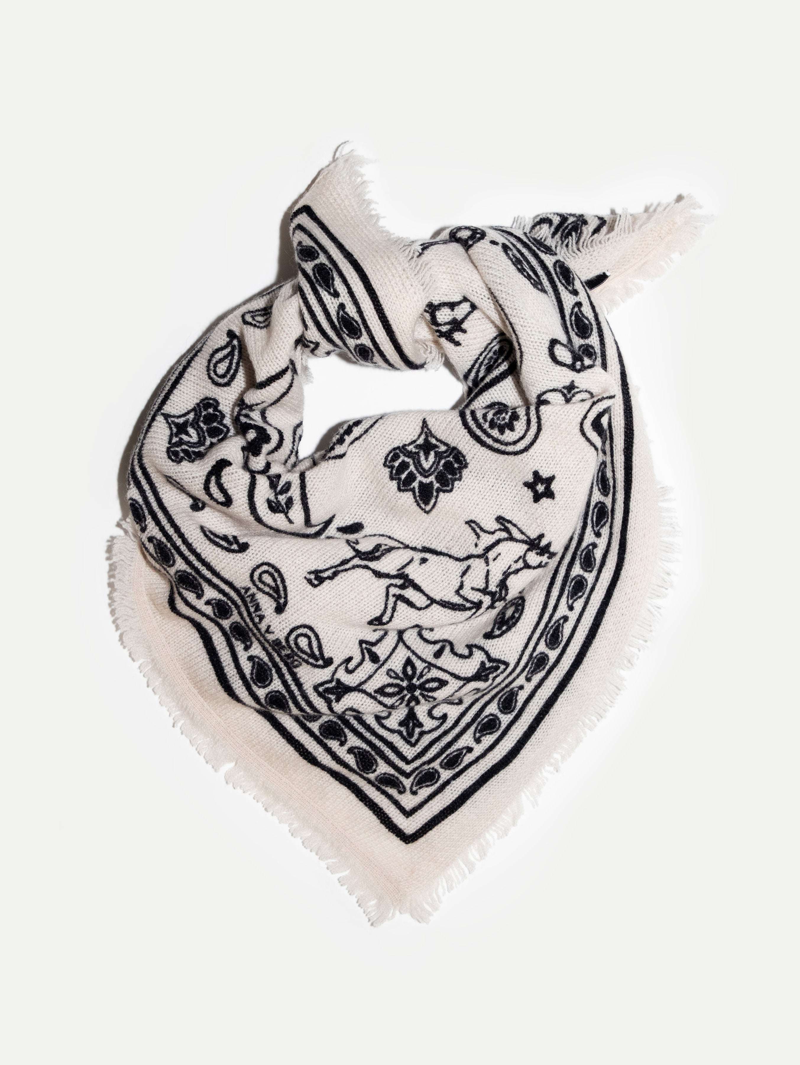 NELE SCARF SMALL IN SUGAR GLAZE