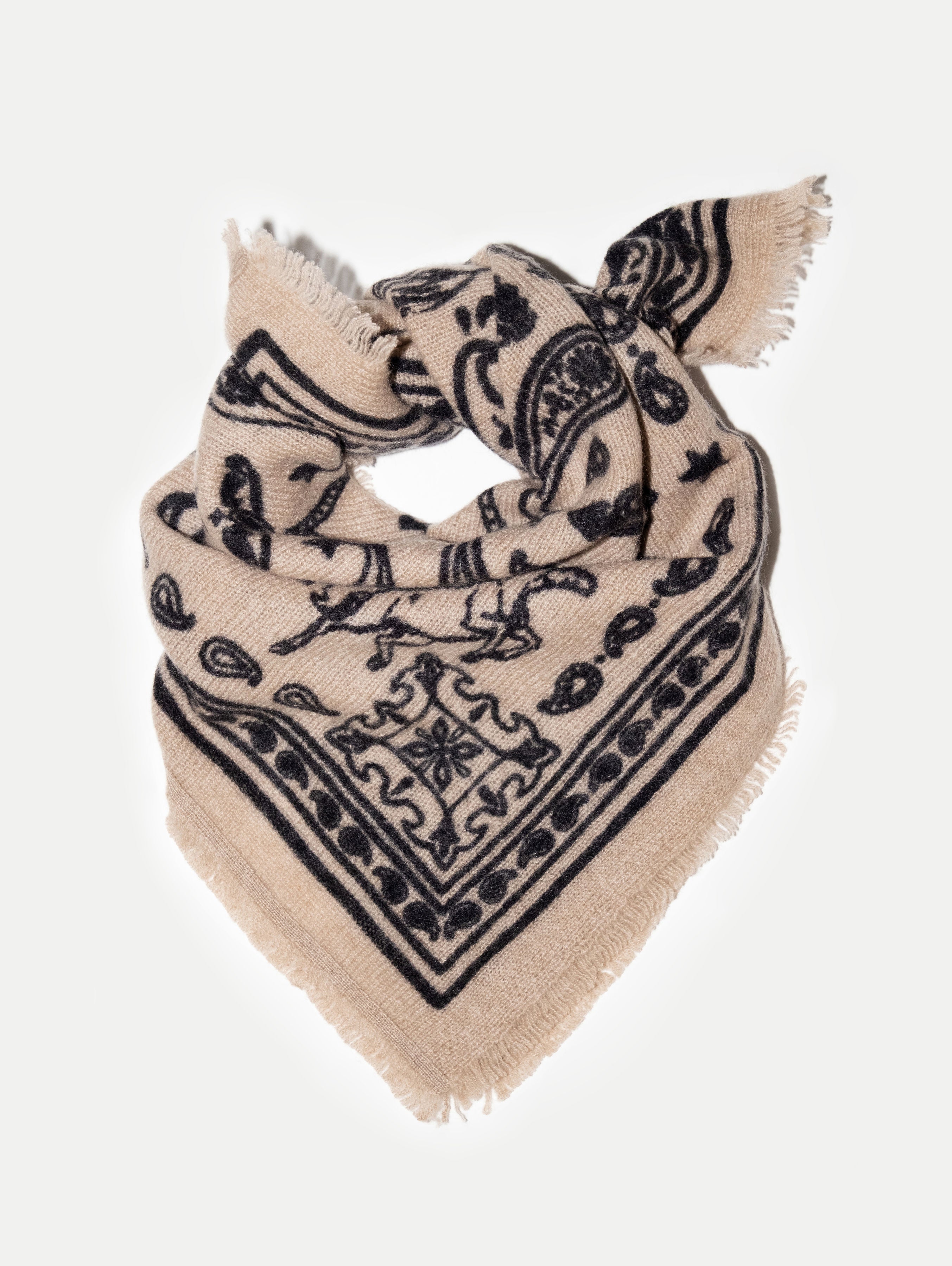 NELE SCARF SMALL IN AMBER